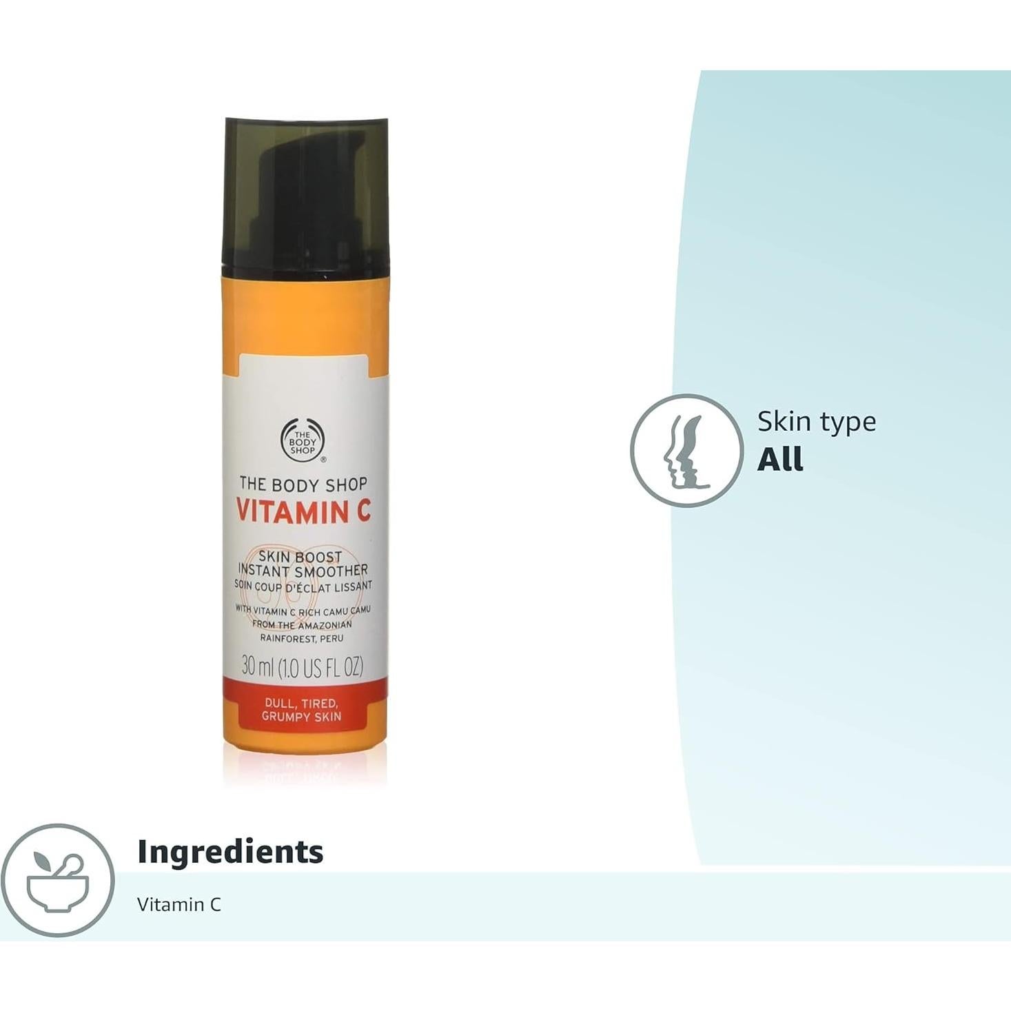 Suero Suavizante de Piel El Body Shop Vitamina C 28 g