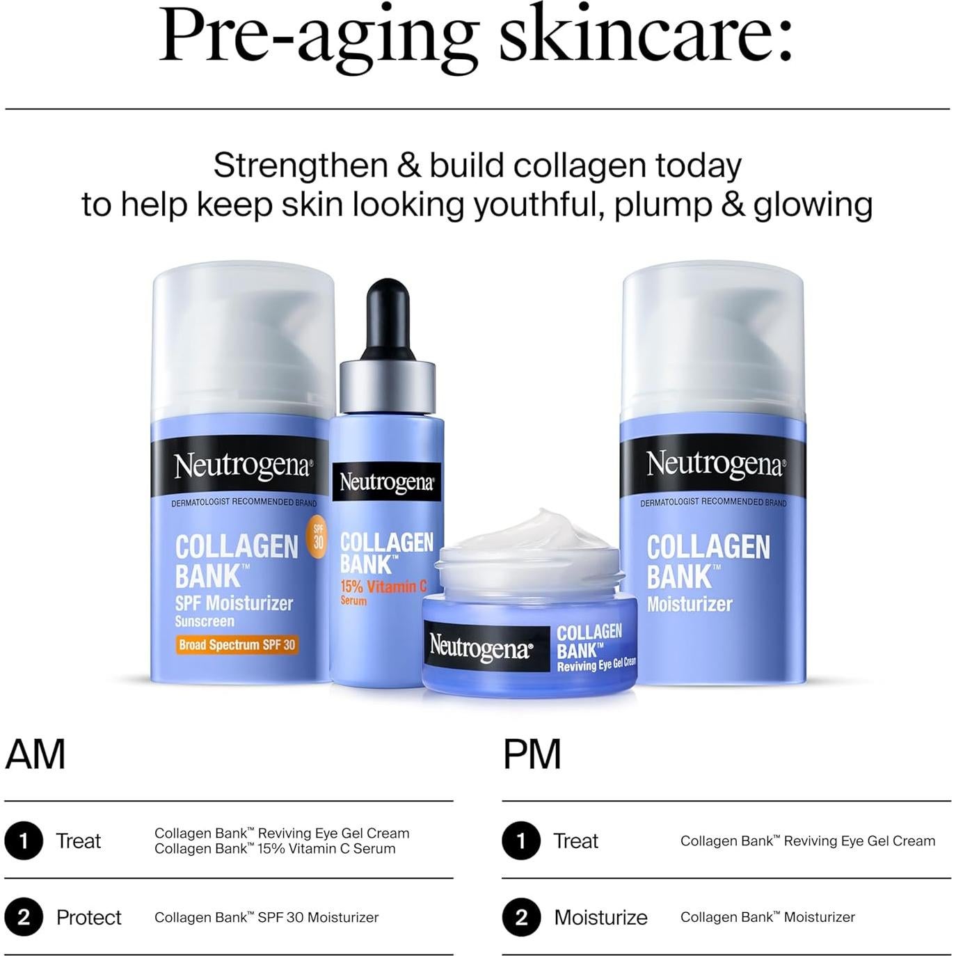 Suero Facial Neutrogena Collagen Bank 15% Vitamina C 14.79 ml