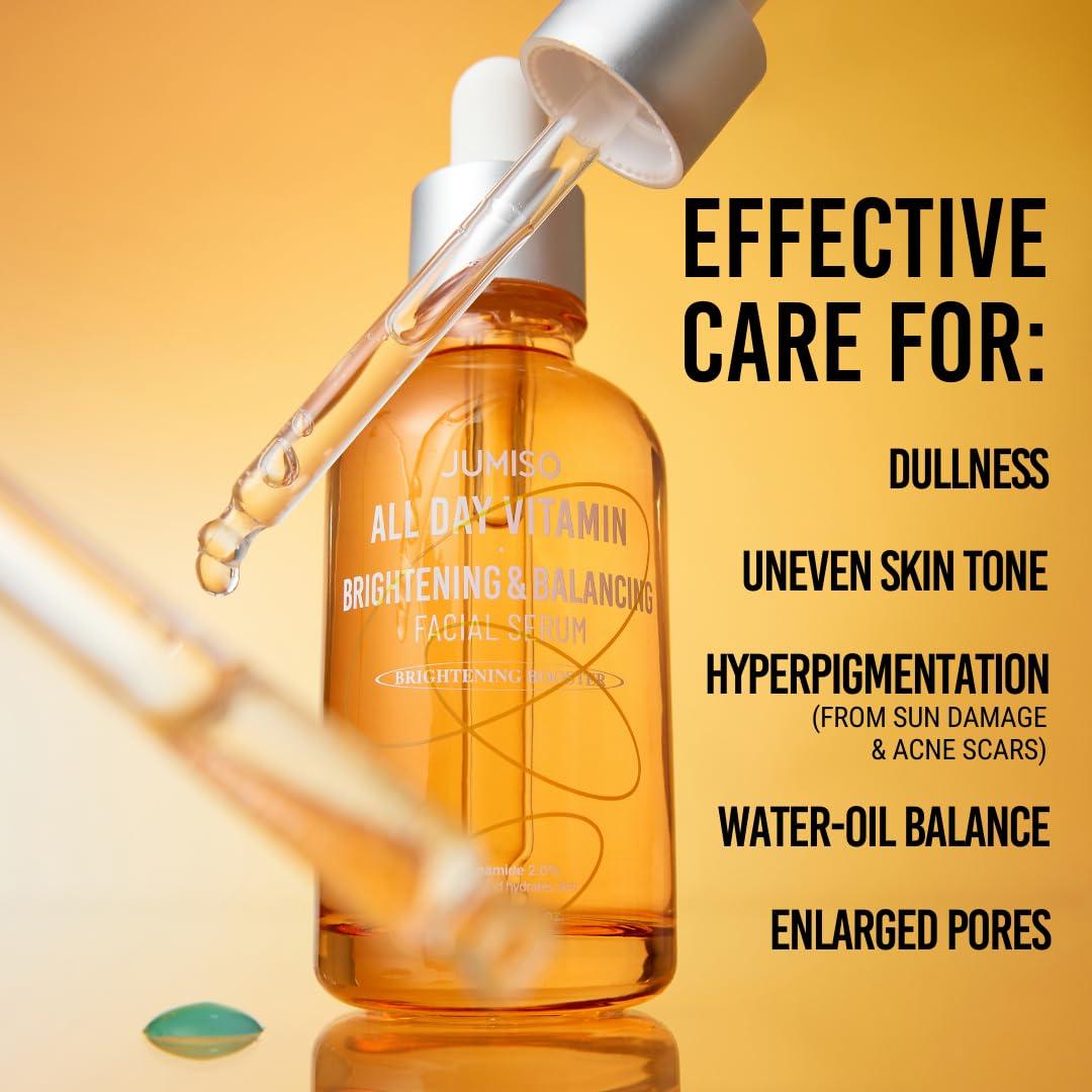 Suero Facial Iluminador JUMISO HEALSE 30ml - 86.14% Extracto de Árbol de Vitamina
