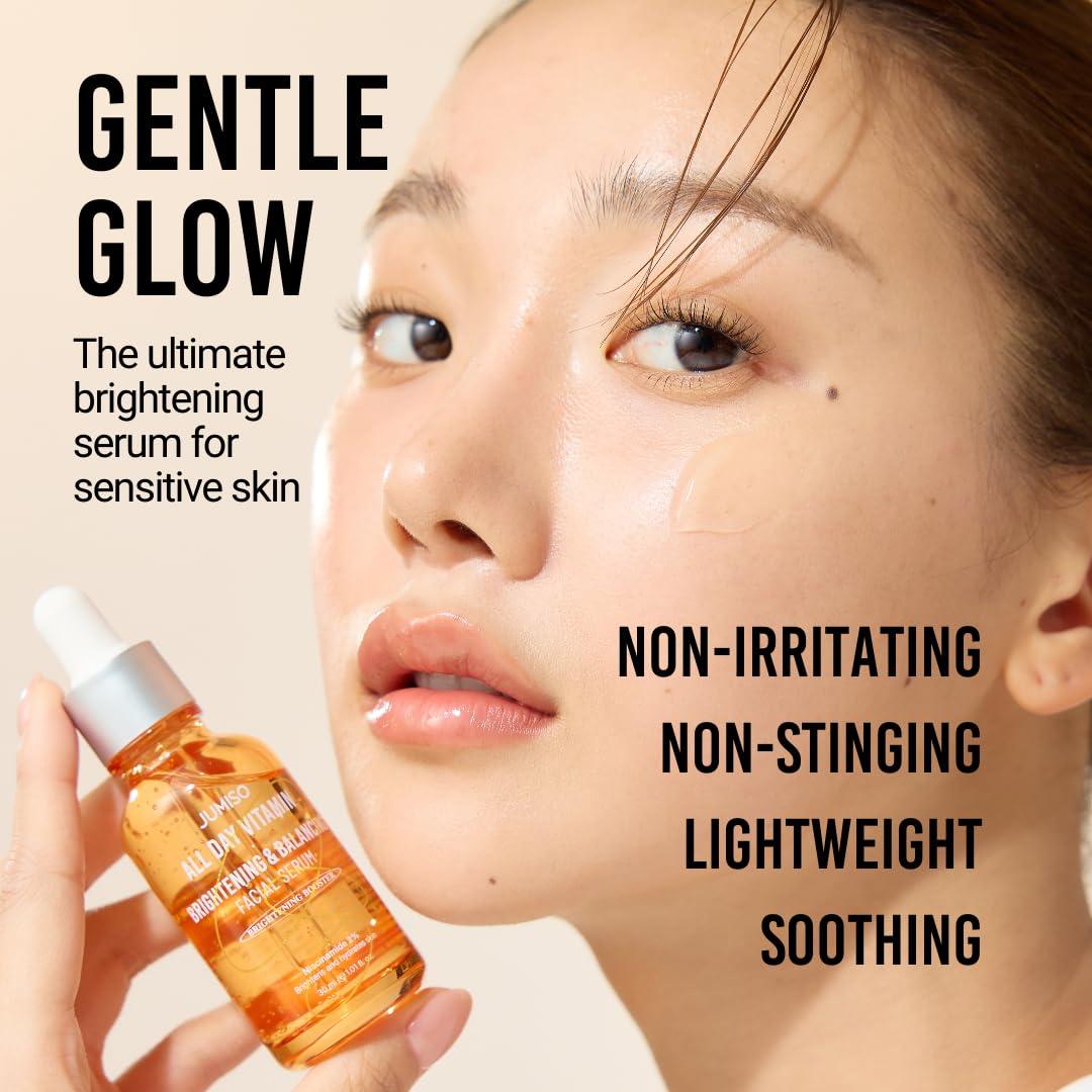 Suero Facial Iluminador JUMISO HEALSE 30ml - 86.14% Extracto de Árbol de Vitamina