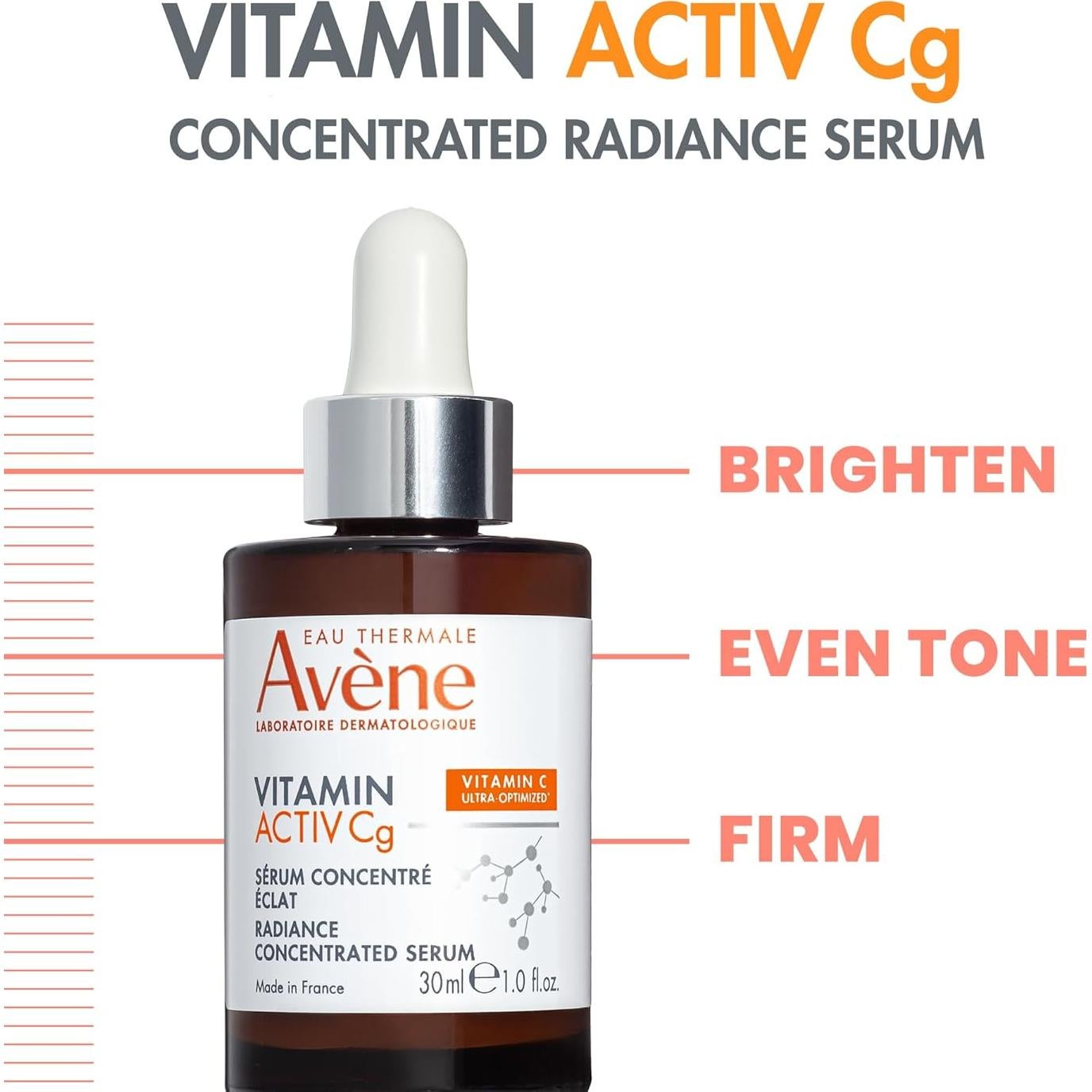 Suero Radiancia Avène 29.57 ml - Vitamina Cg + Niacinamida