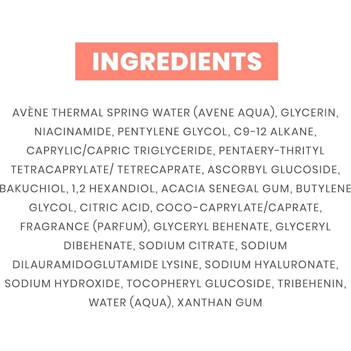 Suero Radiancia Avène 29.57 ml - Vitamina Cg + Niacinamida