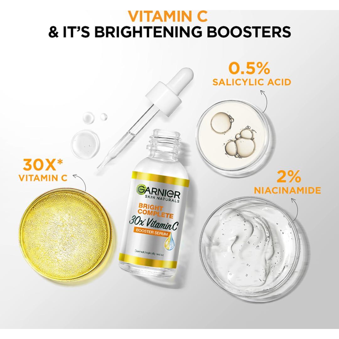 Sérum Facial Booster Vitamina C Garnier Bright Complete 30ml