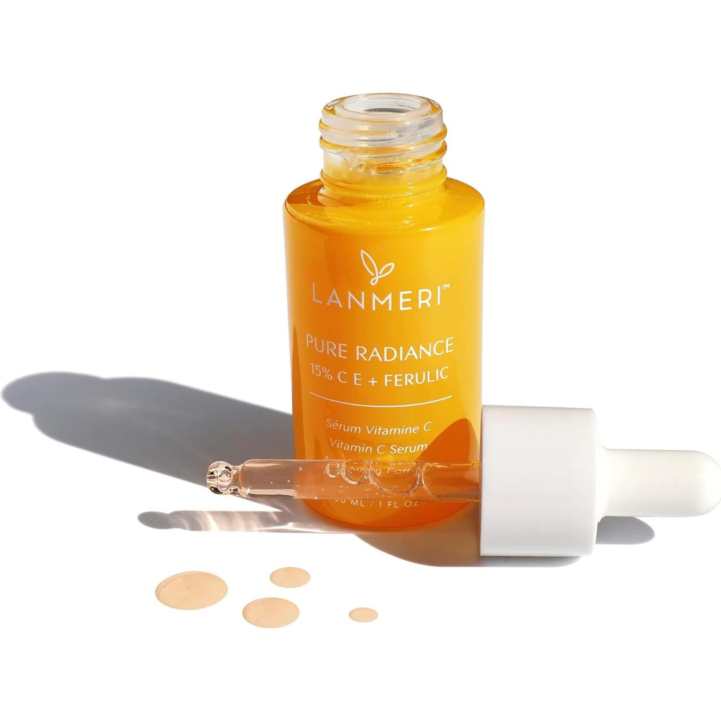 Suero Facial de Vitamina C Lanmeri 15% Antienvejecimiento 28g