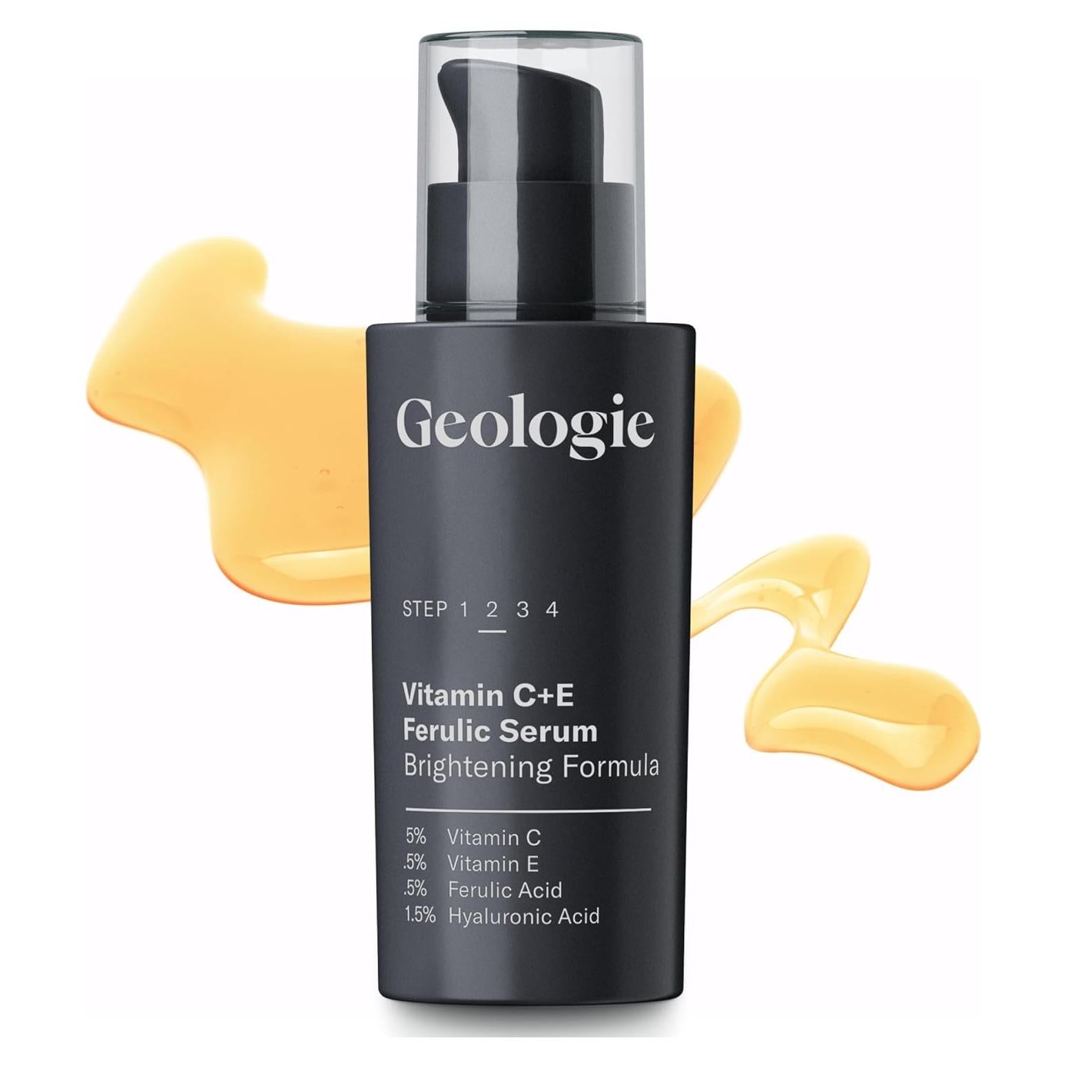 Suero Facial Geologie 30ml - Ácido Ferúlico y Vitamina C+E