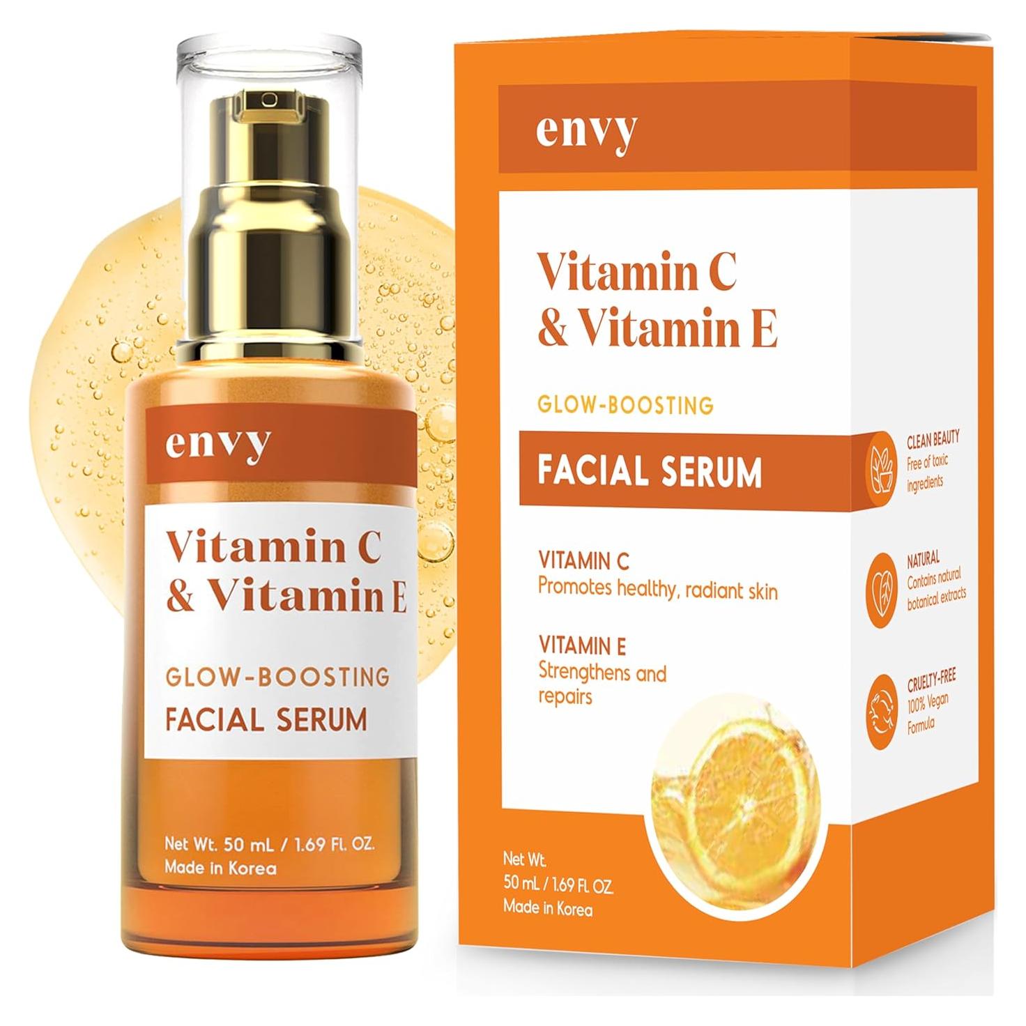 Sérum Facial Envy Vitamina C y E 149g - Klar & Co
