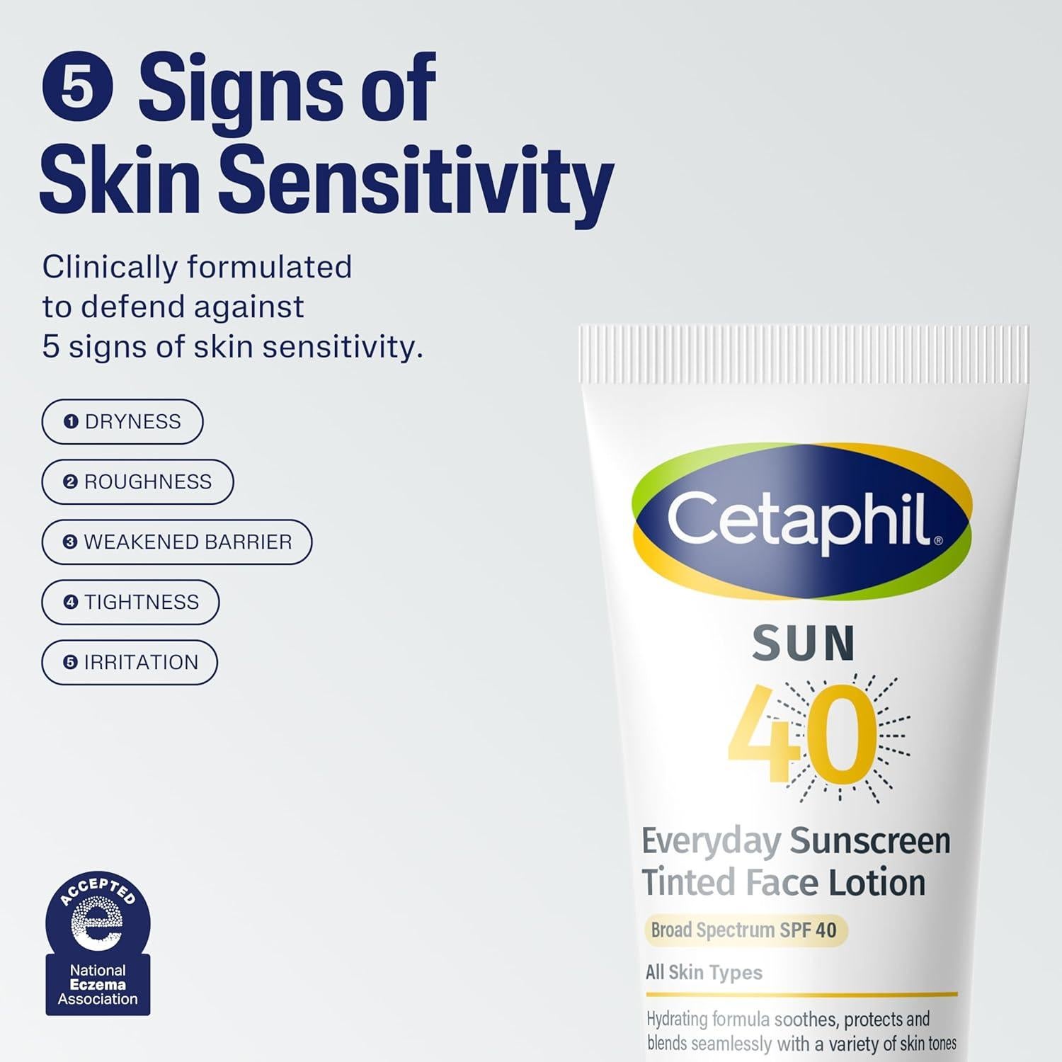 CETAPHIL Loción Solar Tinteada SPF 40 50 ml Piel Sensible