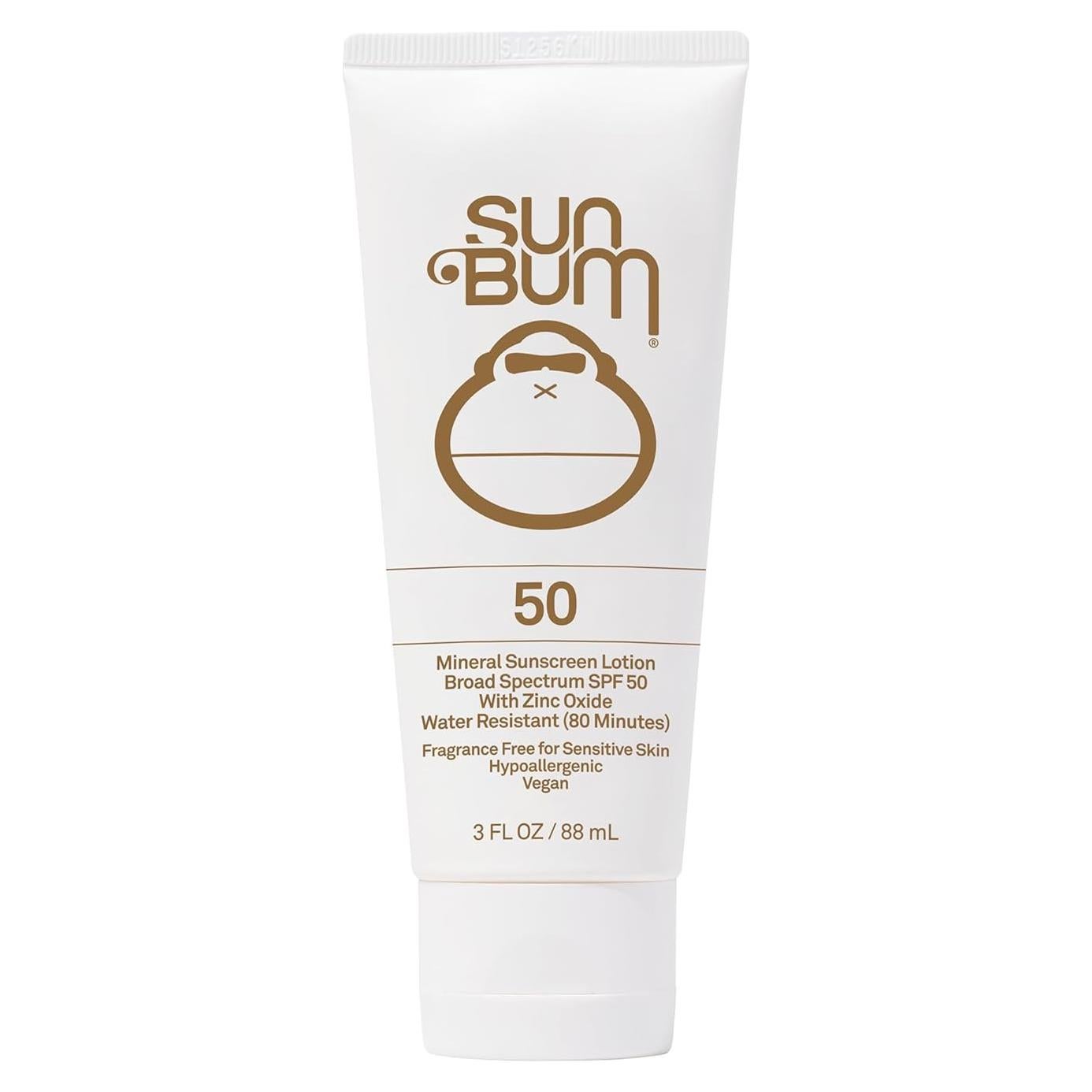 Loción Solar Mineral SPF 50 Sun Bum - Protector Hidratante 85 g