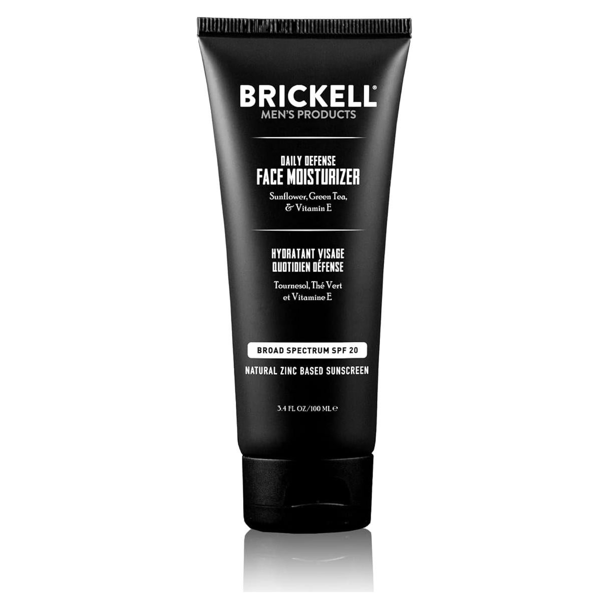 Hidratante Facial Diario Brickell SPF20 para Hombres 100ml