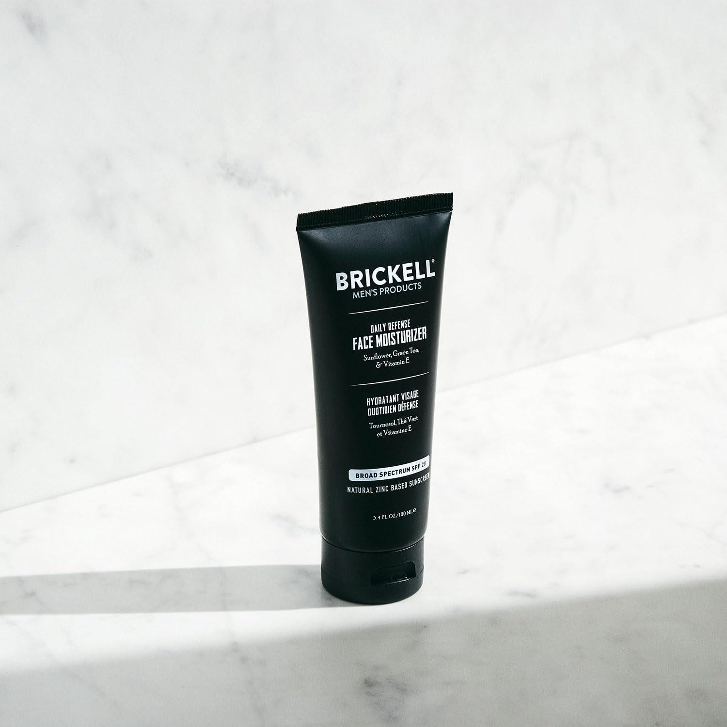 Hidratante Facial Diario Brickell SPF20 para Hombres 100ml