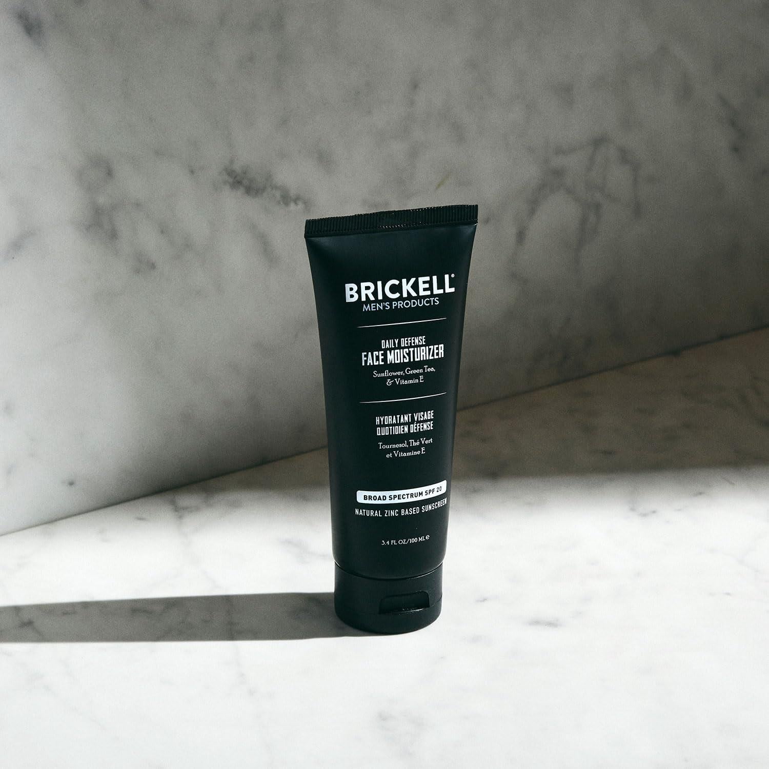 Hidratante Facial Diario Brickell SPF20 para Hombres 100ml