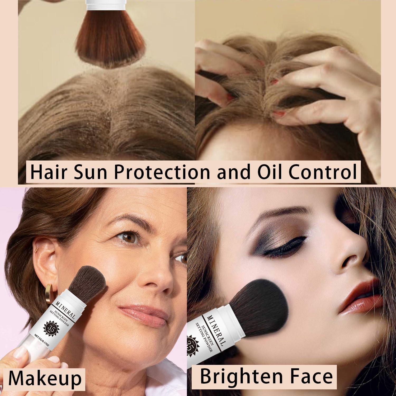 Polvo Fijador Solar SPF 35 Meilury - Mineral Translúcido 45g