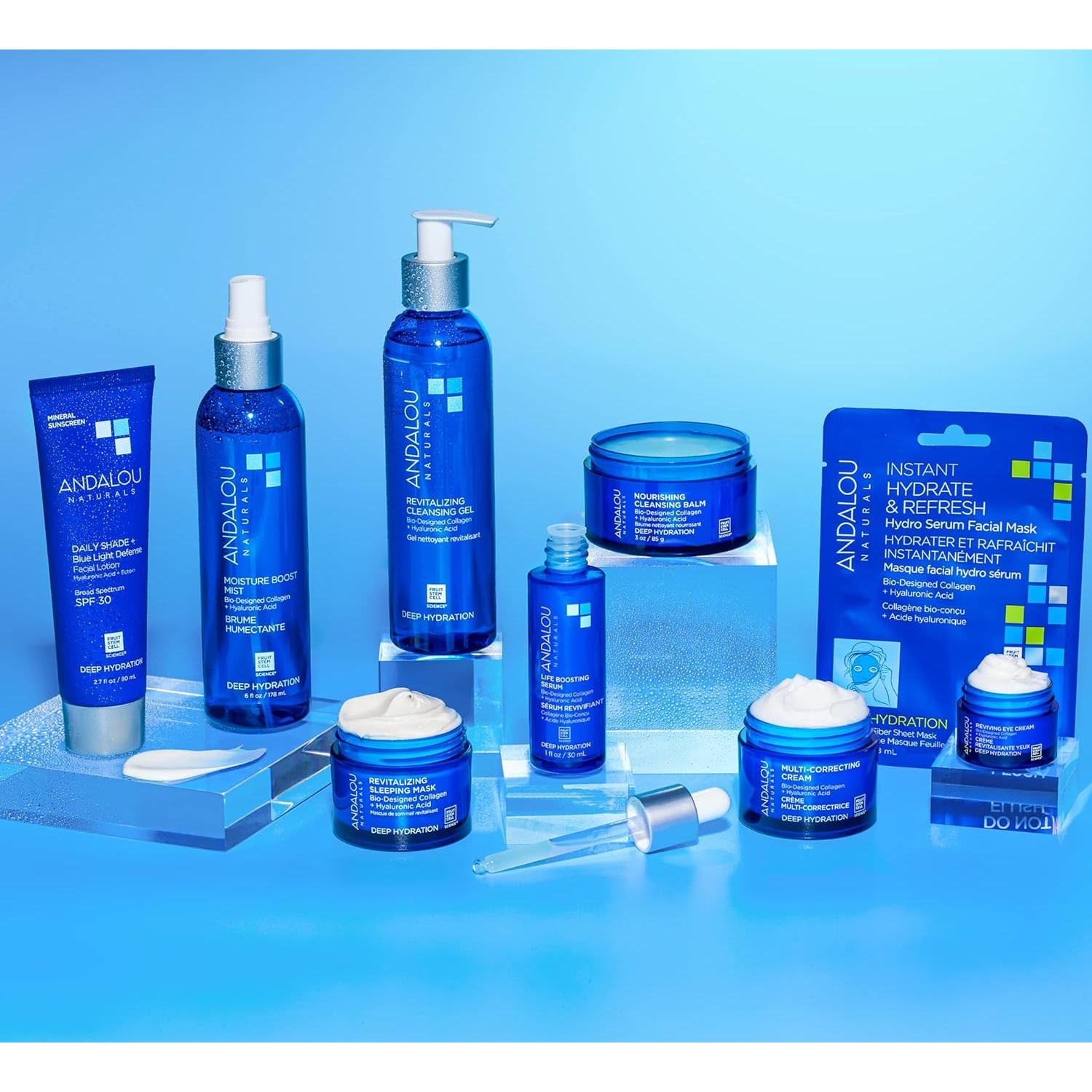 Protector Solar Facial Andalou Naturals SPF 30 80 ml