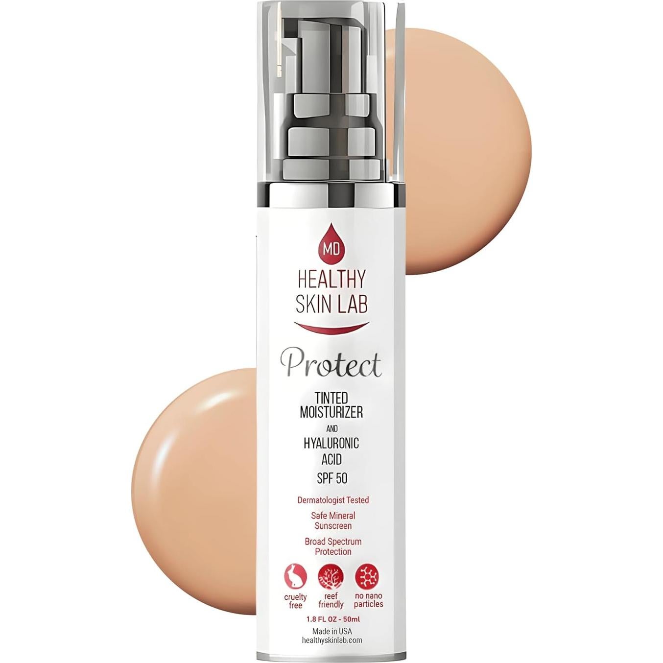 Protector Solar Mineral SPF 50 Healthy Skin Lab 51g - Antienvejecimiento