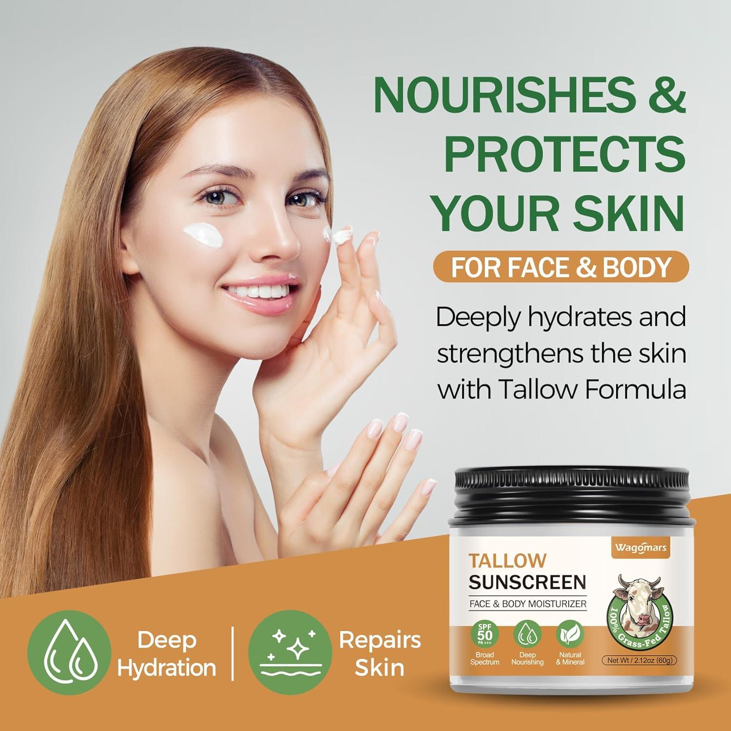 Protector Solar Mineral Orgánico Wagomars SPF 50 - Hidratante