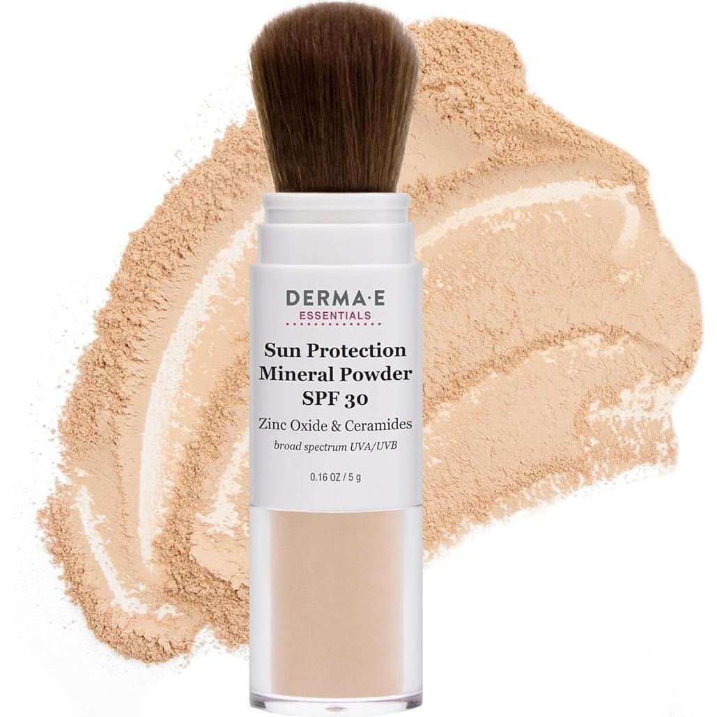 Protector Solar Mineral DERMA E SPF 30 en Polvo 4.5 g