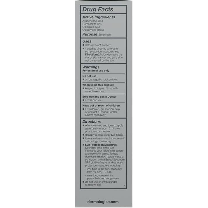 Protector Solar Facial Dermalogica Biolumin-C SPF 50 50ml