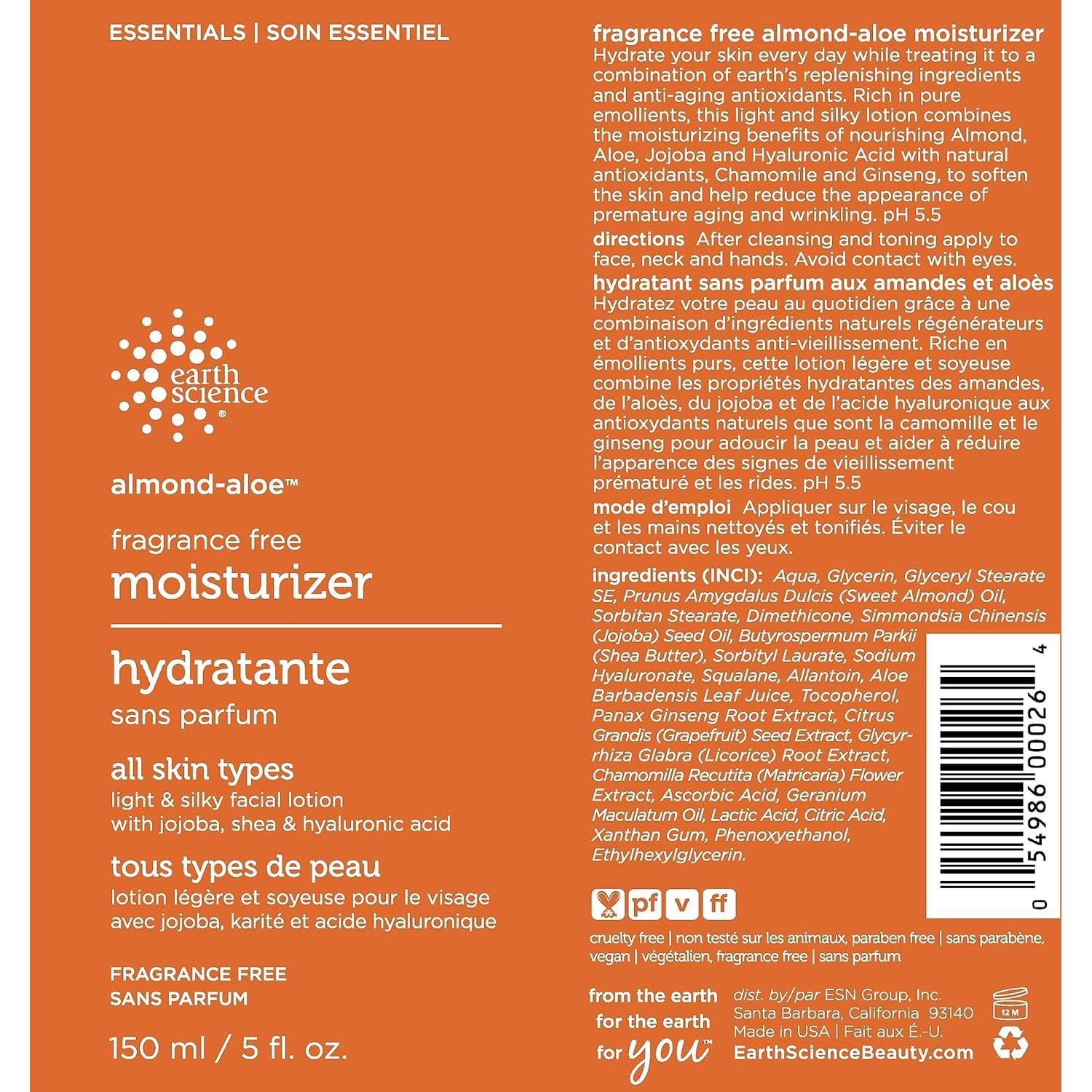 Hidratante Facial Sin Fragancia Tierra Ciencia 150 ml