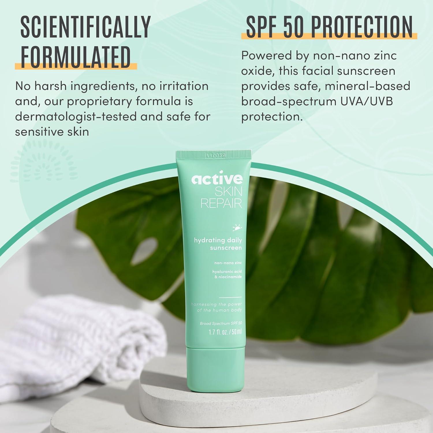Active Skin Repair Protector Solar Facial SPF 50 50 ml