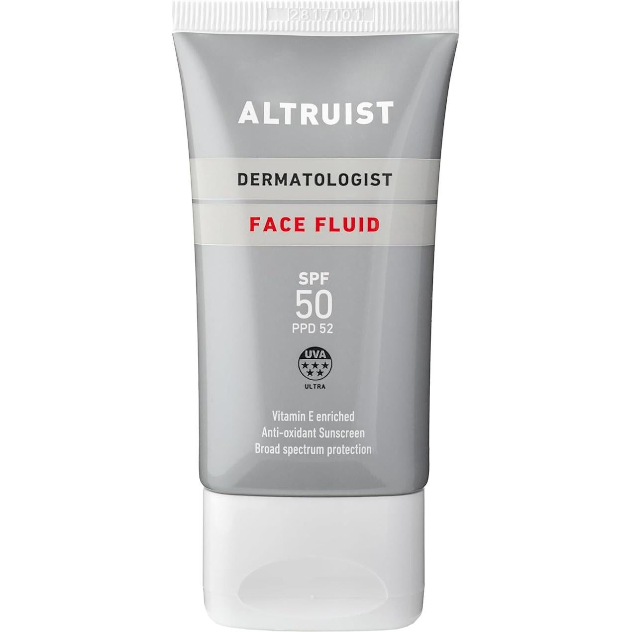 Fluido Solar Facial Altruist SPF50 - 50ml Protección UVA/UVB