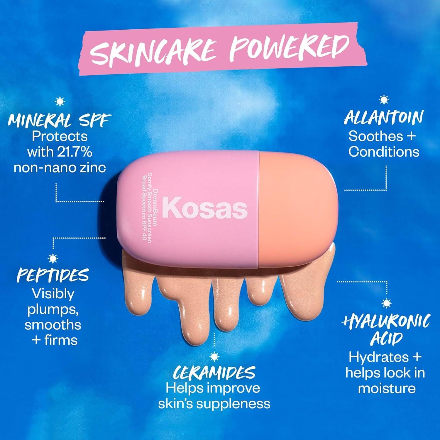 Kosas DreamBeam Protector Solar Mineral SPF 40 - 40 ml