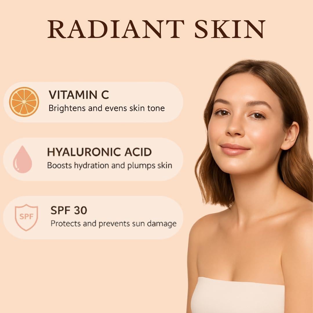 Crema Facial Hidratante Anti-Envejecimiento Bellkah SPF 30 30ml