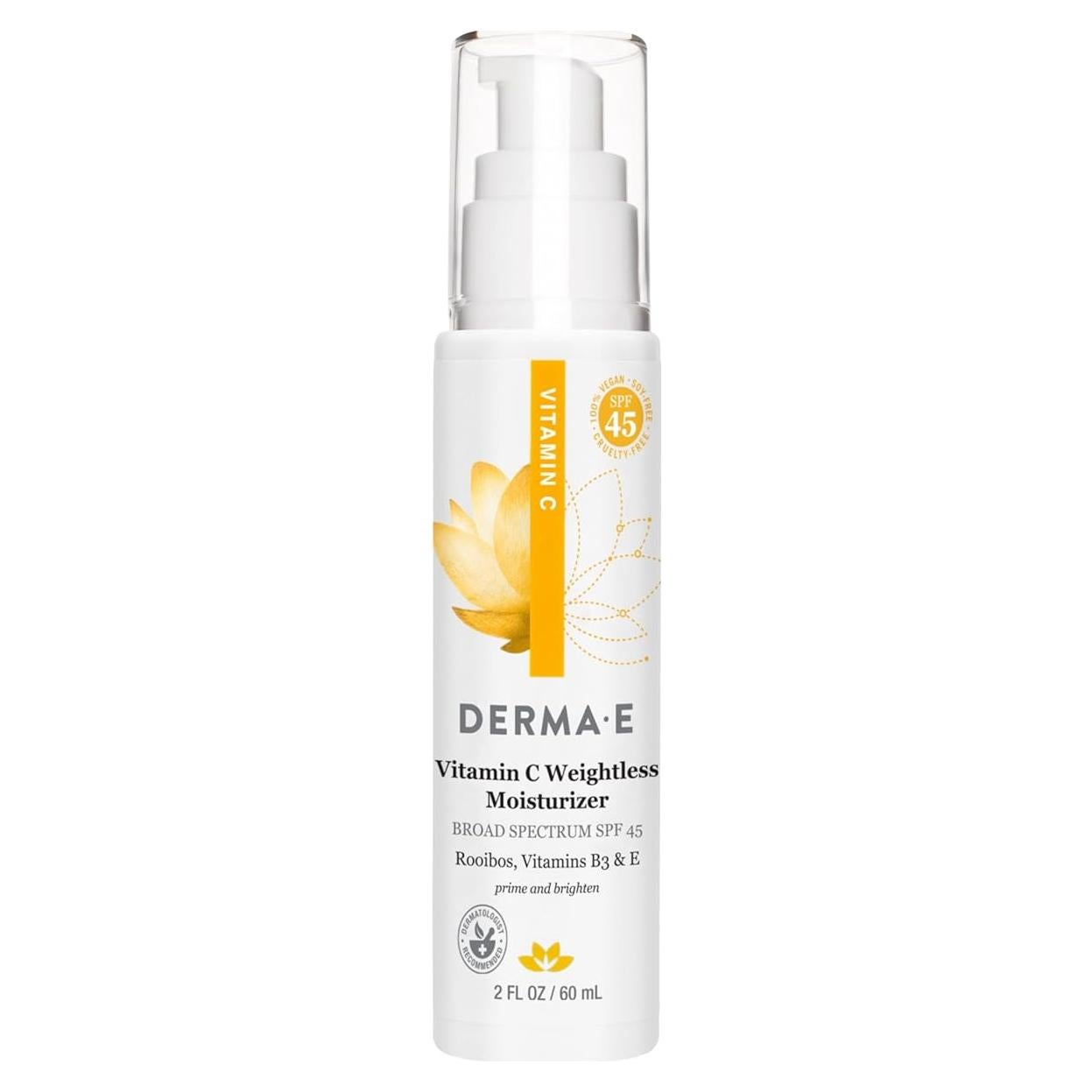 Crema Hidratante Ligera Derma E con Vitamina C SPF 45 - 59 ml