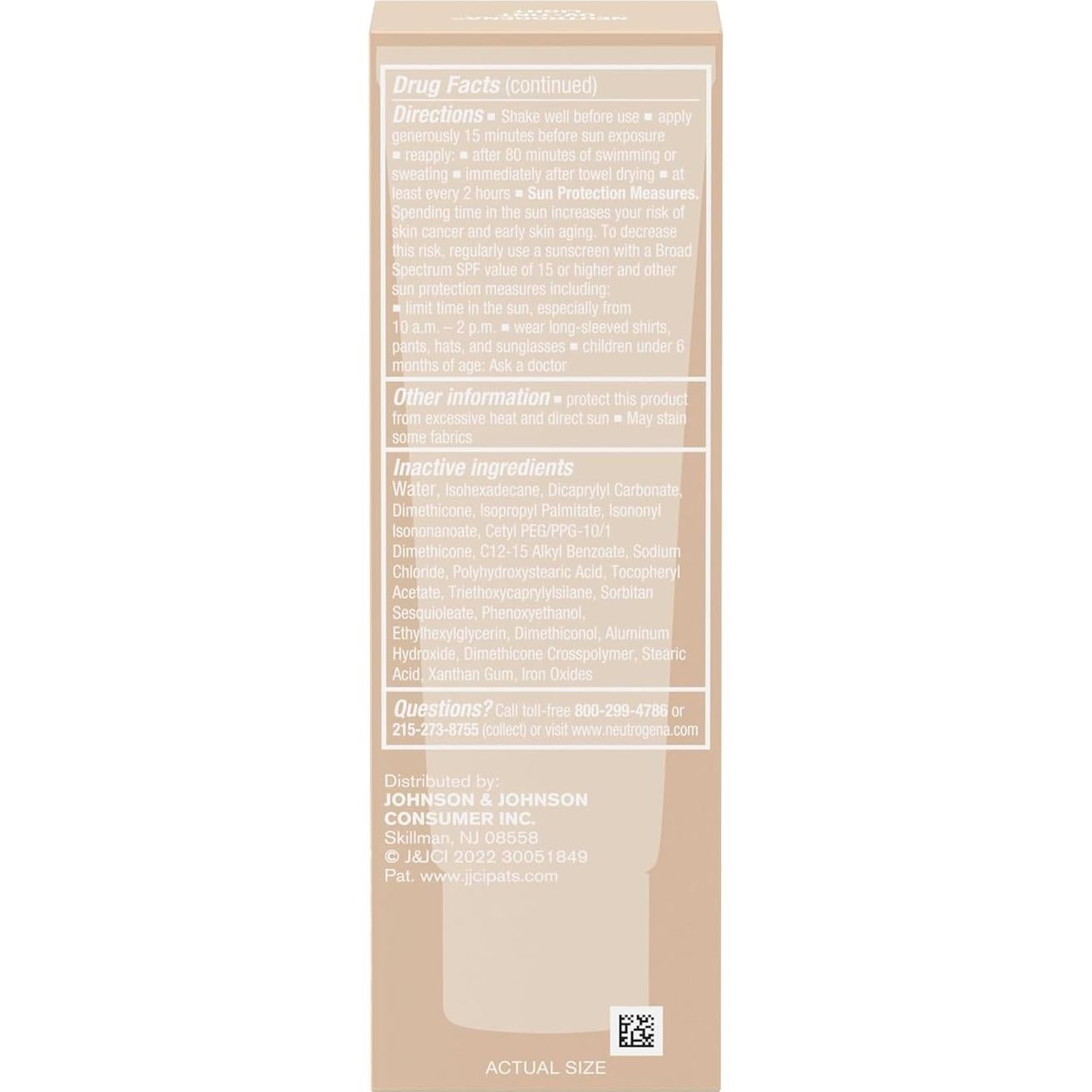 Neutrogena Purescreen+ Protector Solar Tinteado SPF 30 32.5 ml