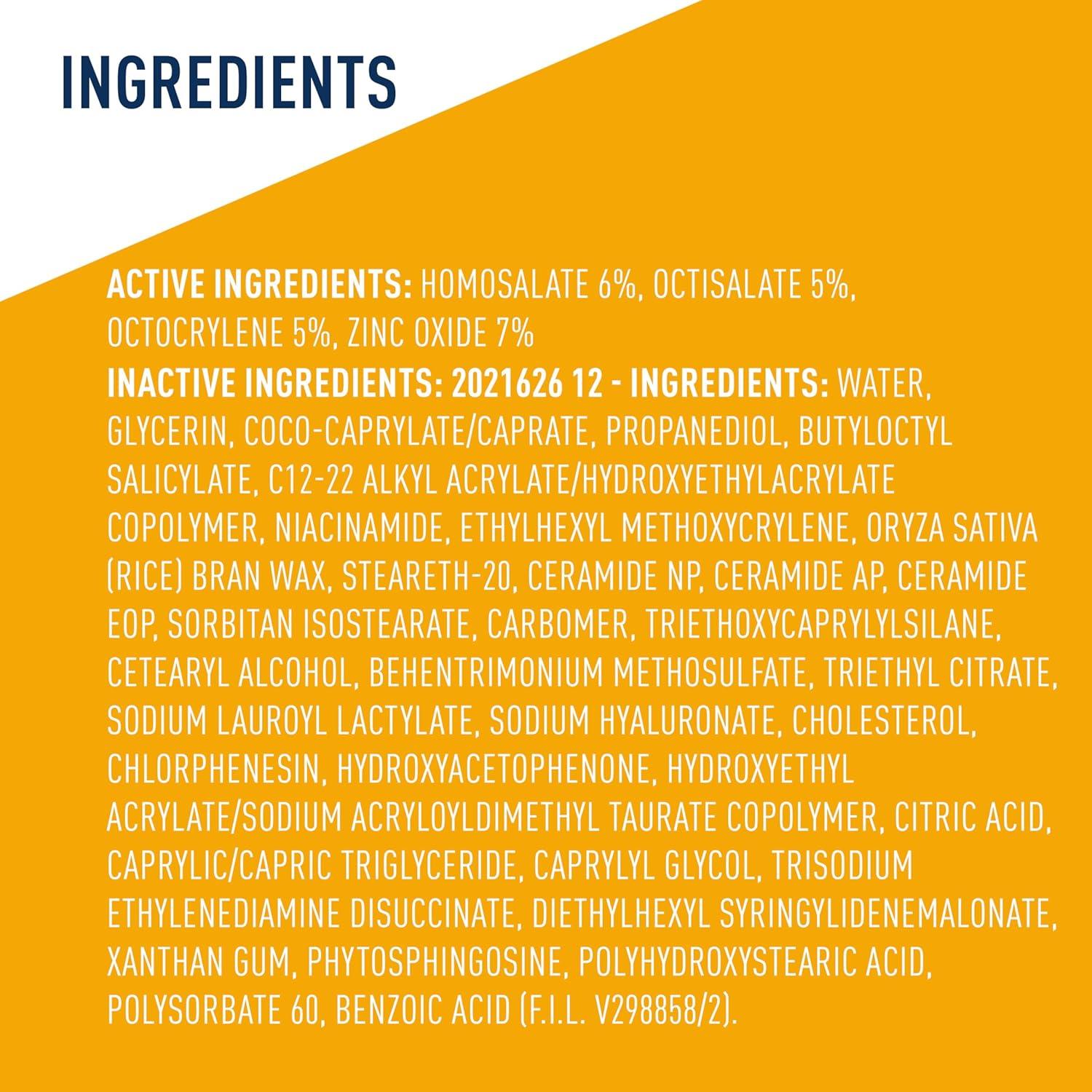 CeraVe Protector Solar Hidratante SPF 30 142g para Cara y Cuerpo