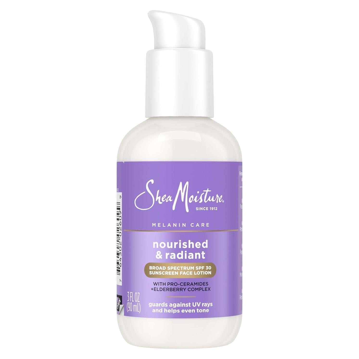 Loción Facial SheaMoisture SPF 30 Pro-Ceramidas 85 g