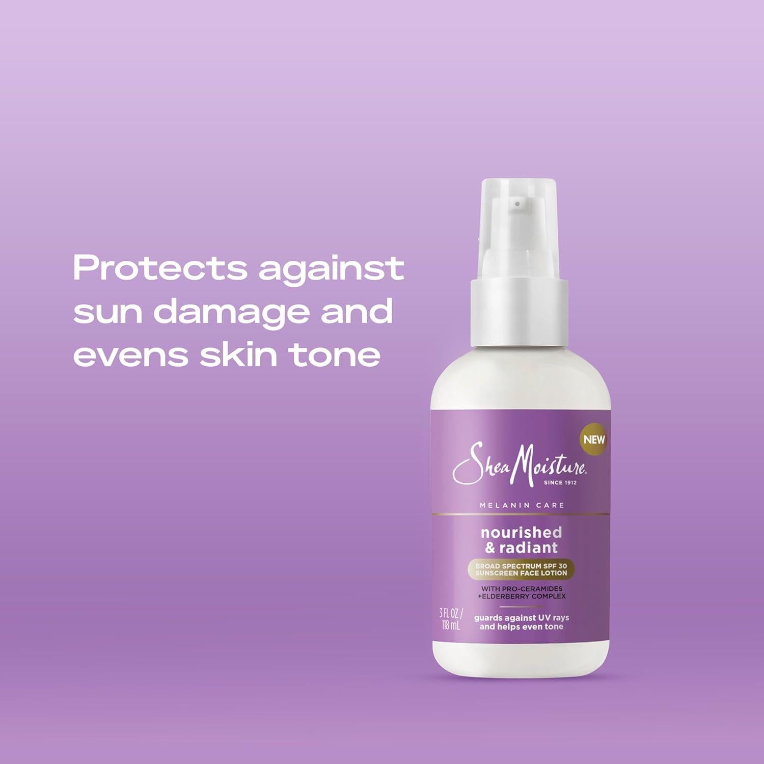 Loción Facial SheaMoisture SPF 30 Pro-Ceramidas 85 g