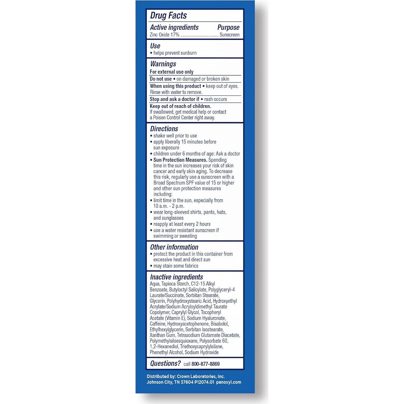 Hidratante Control de Aceite PanOxyl AM SPF30 50 ml