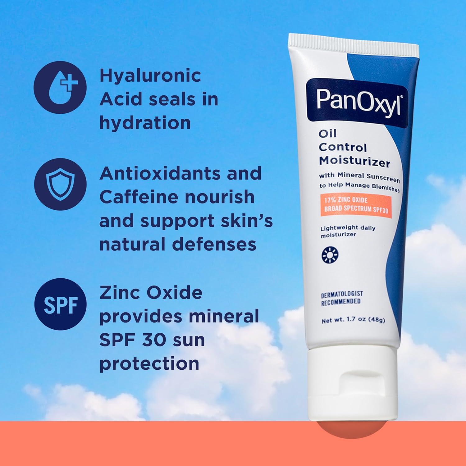 Hidratante Control de Aceite PanOxyl AM SPF30 50 ml