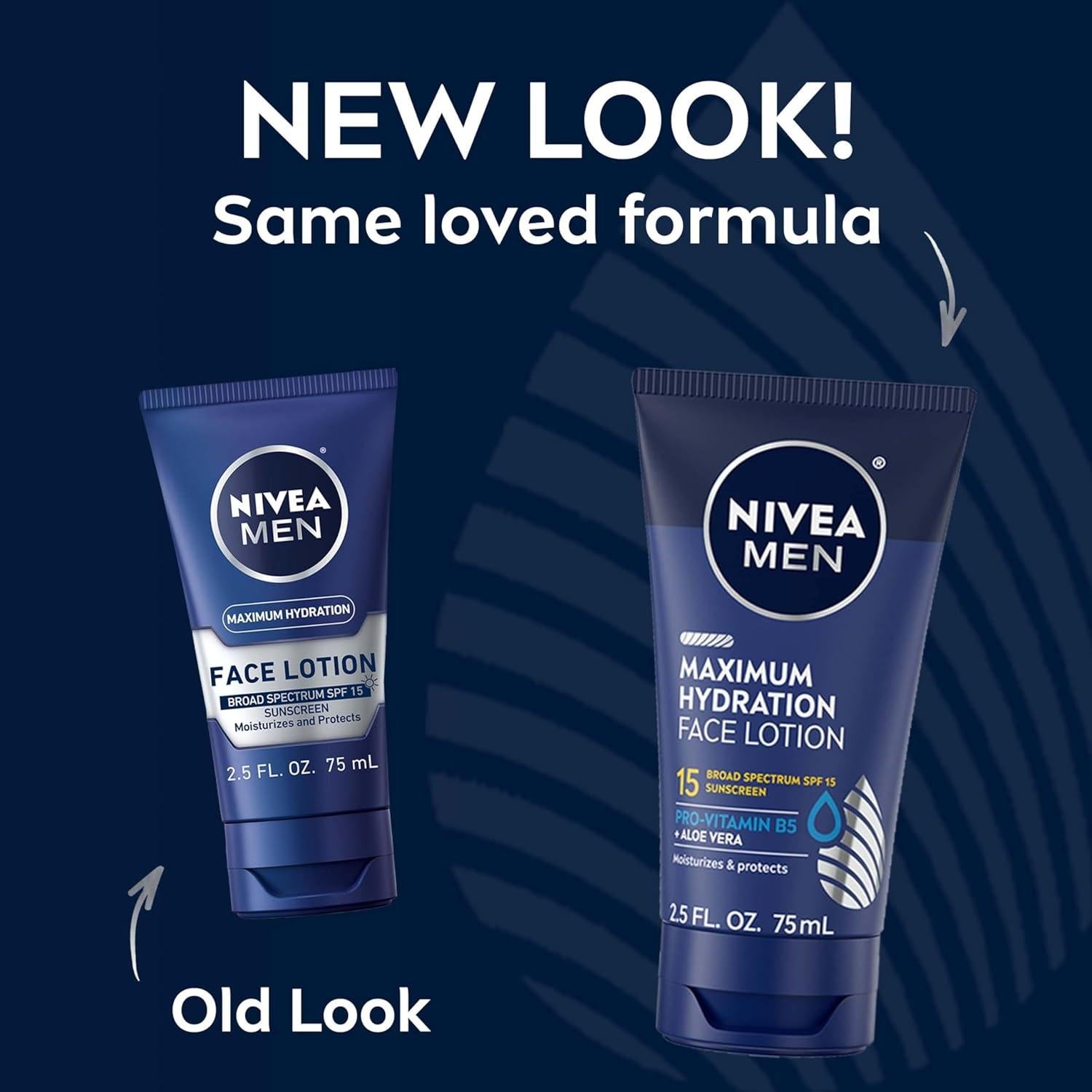 NIVEA MEN Loción Facial Hidratante SPF 15 - 4 Tubos 73.93 ml