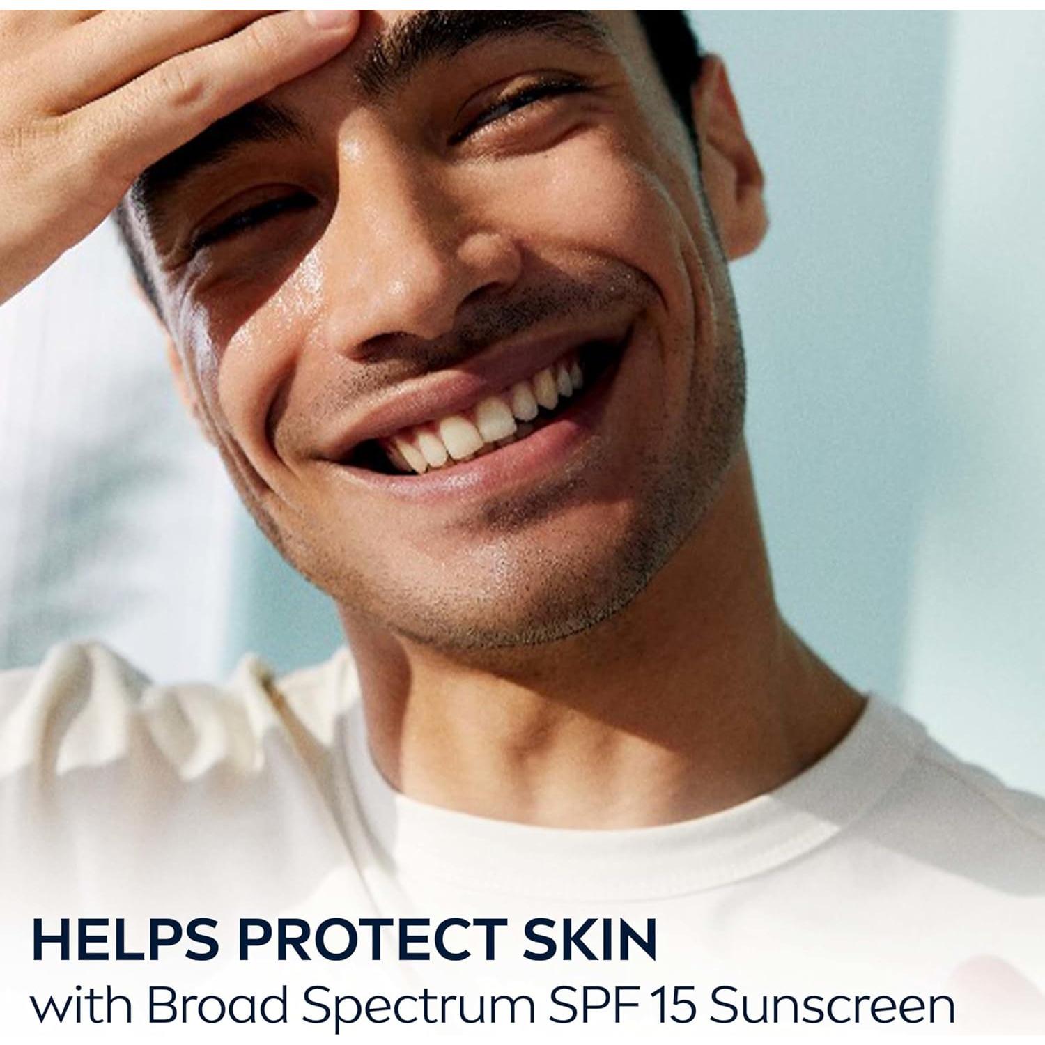 NIVEA MEN Loción Facial Hidratante SPF 15 - 4 Tubos 73.93 ml