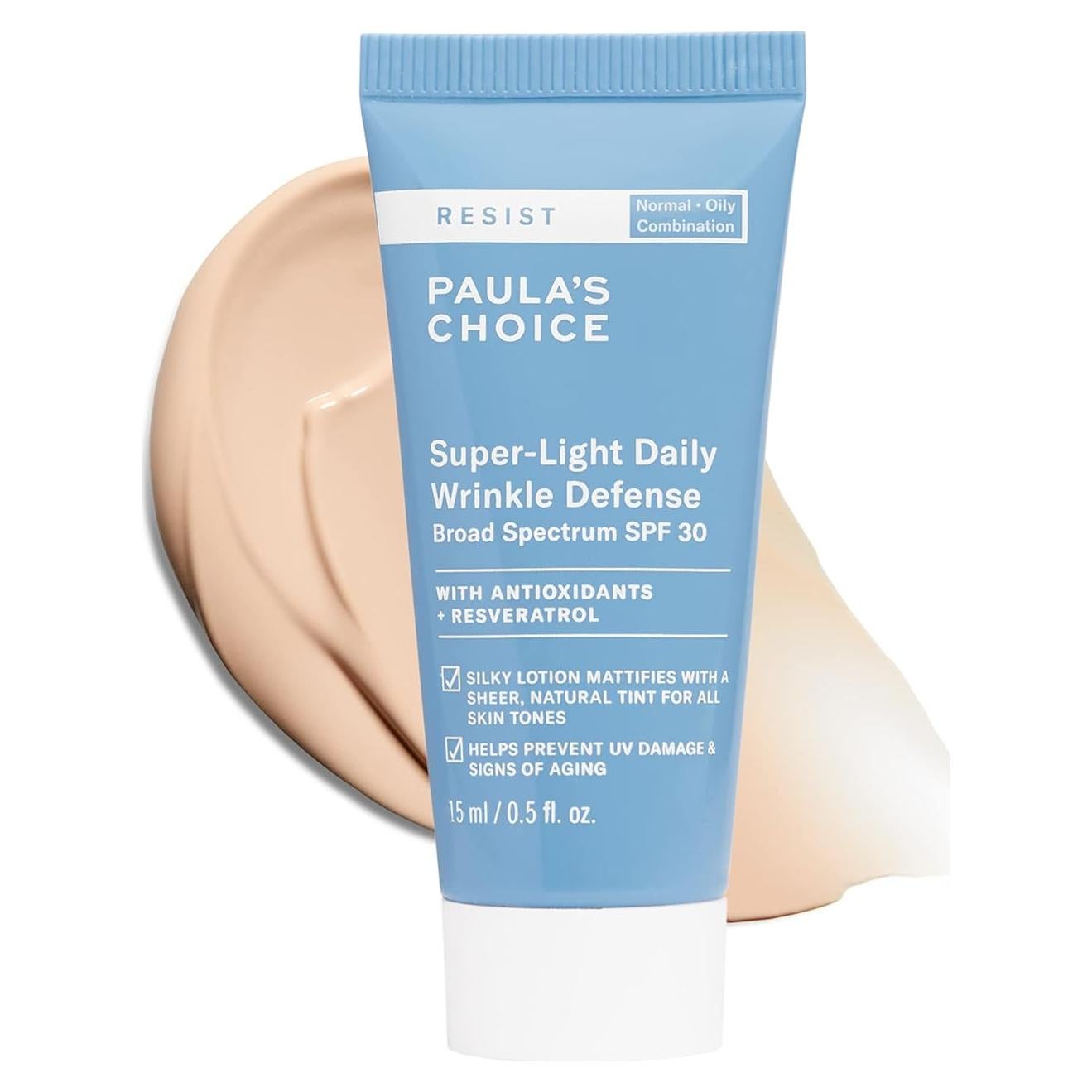 Protector Solar Mineral Paula's Choice 15ml FPS 30 Piel Grasa