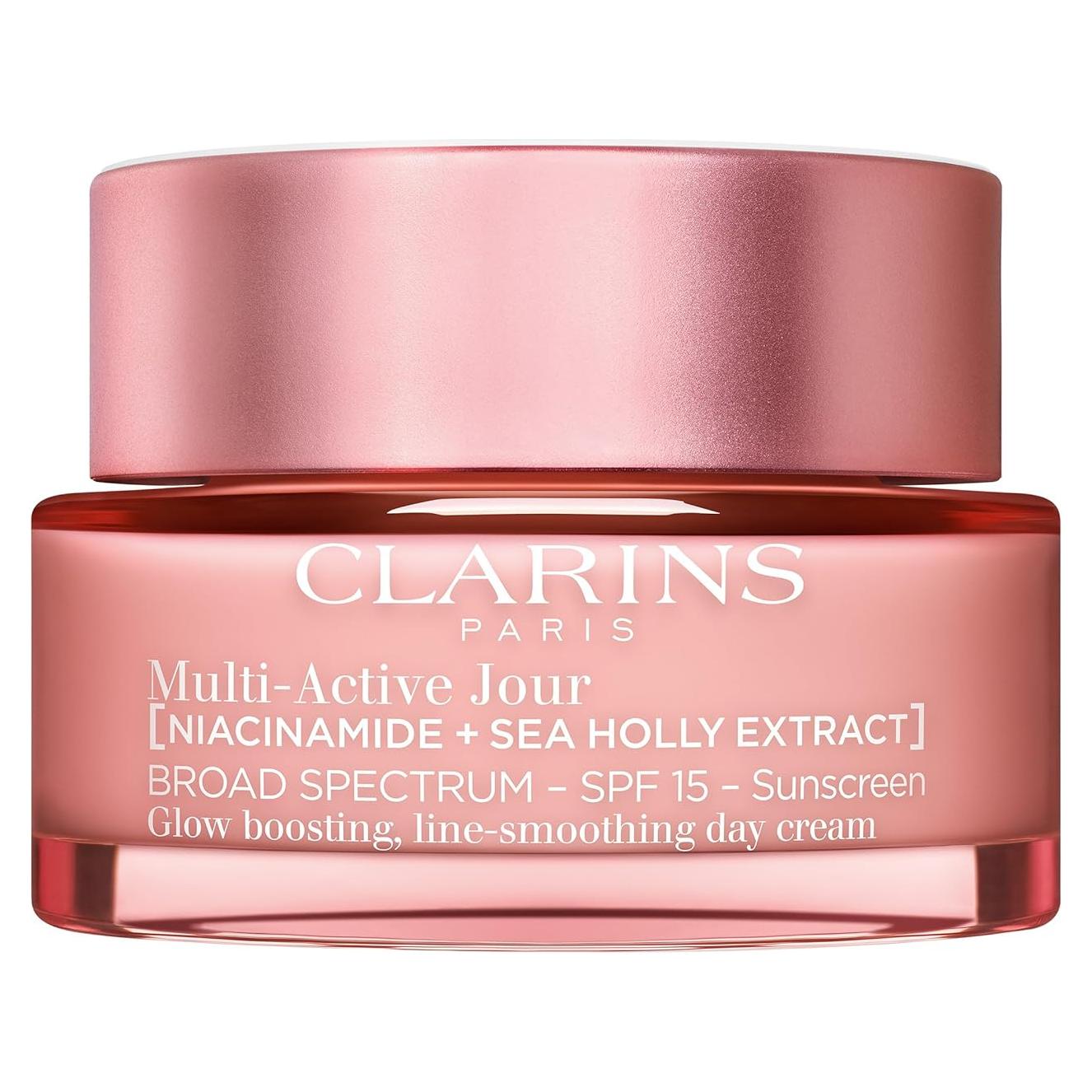 Crema de Día Multi-Activa Clarins SPF 15 48g Niacinamida