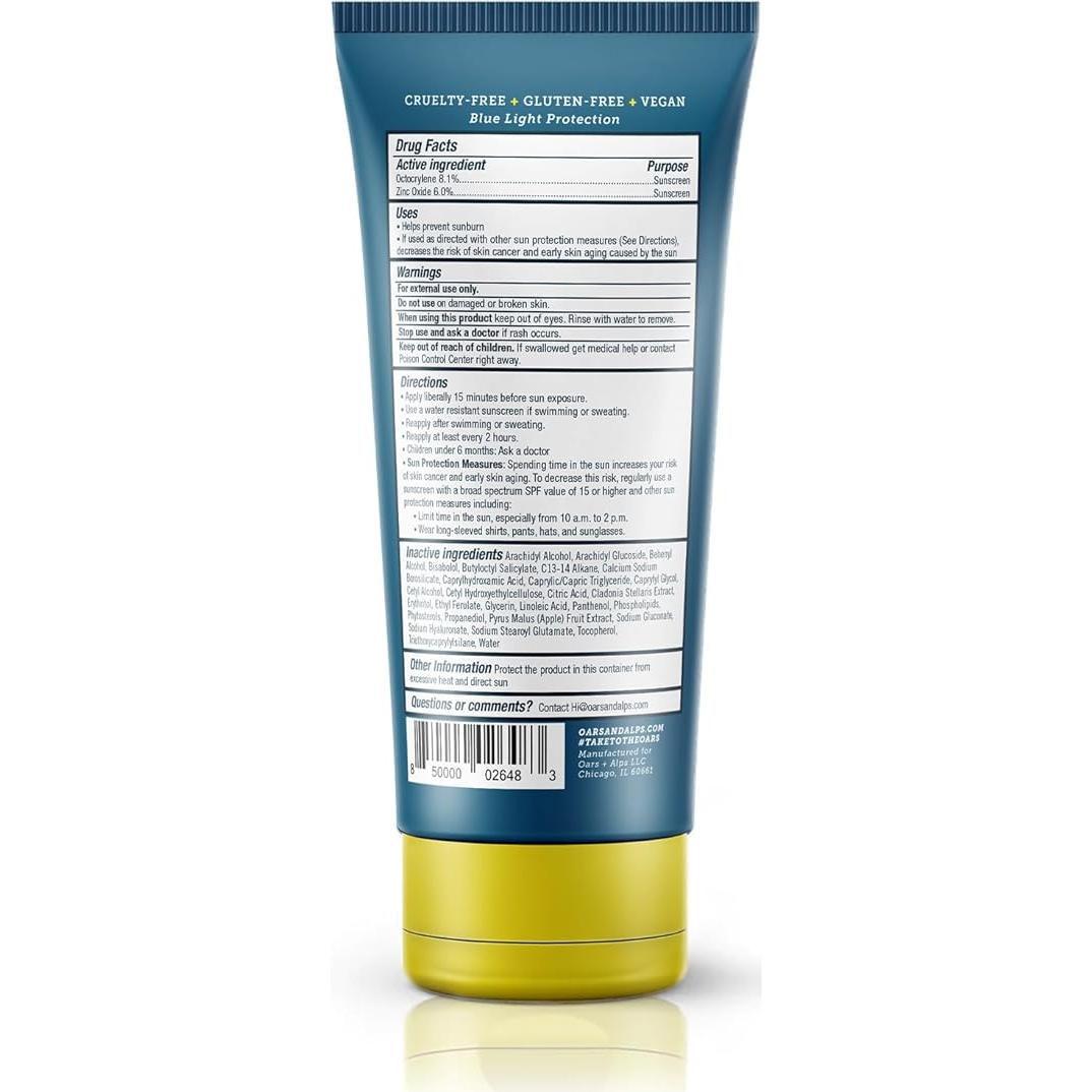 Protector Solar Facial Oars + Alps SPF 37 56.7g Hidratante