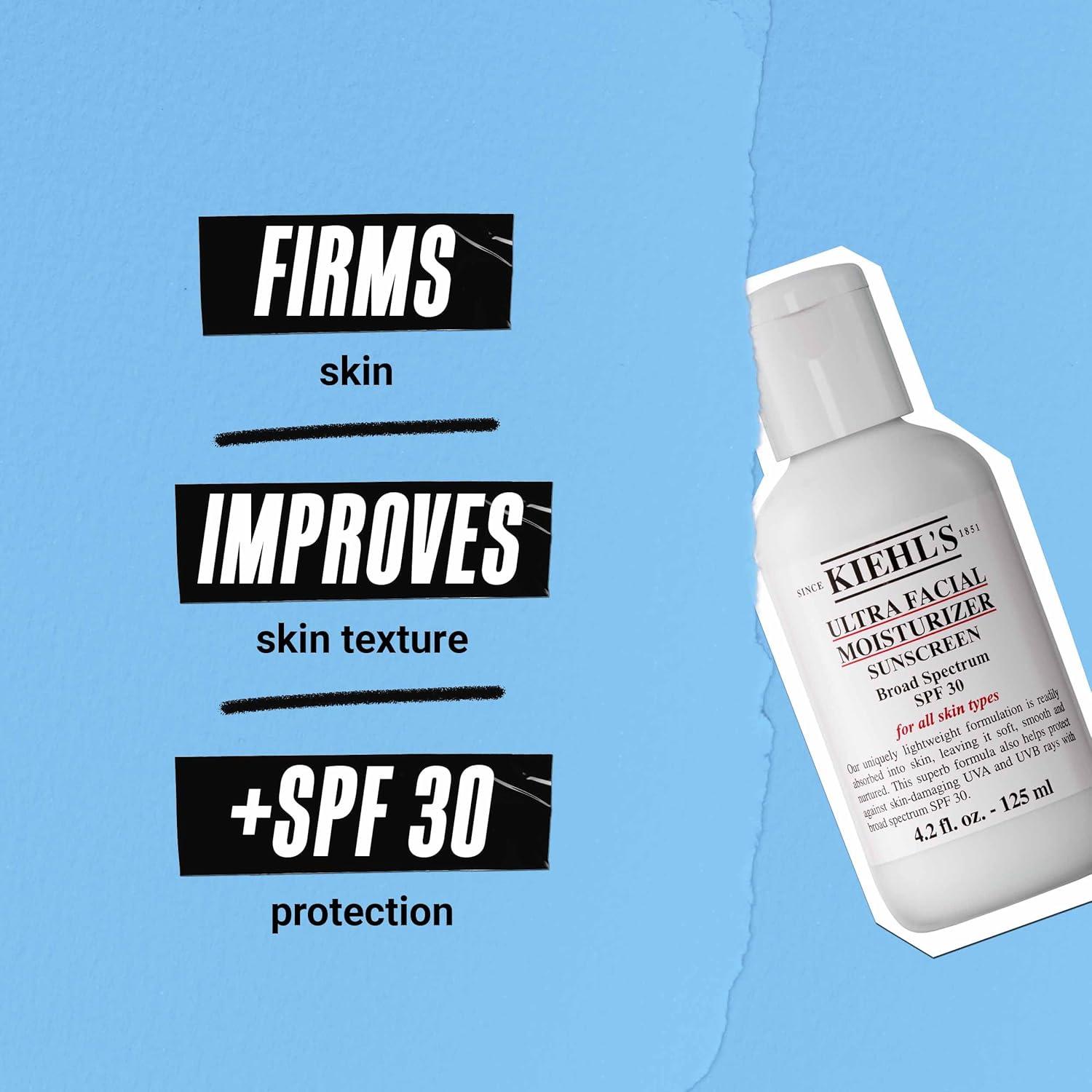 Hidratante Facial Ultra Kiehl's SPF 30 125ml para Todos los Tipos de Piel