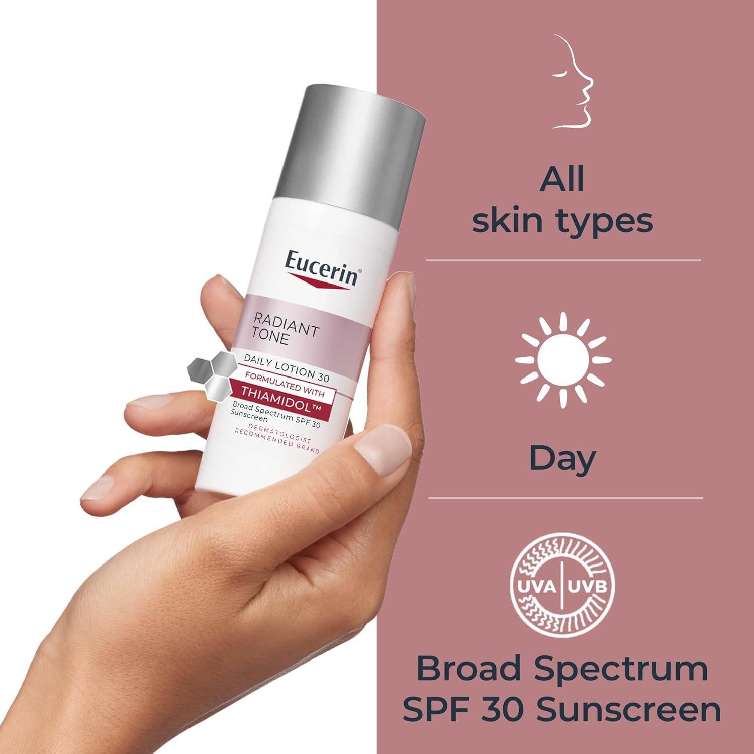 Loción Facial Diaria Eucerin Radiant Tone 50 ml SPF 30