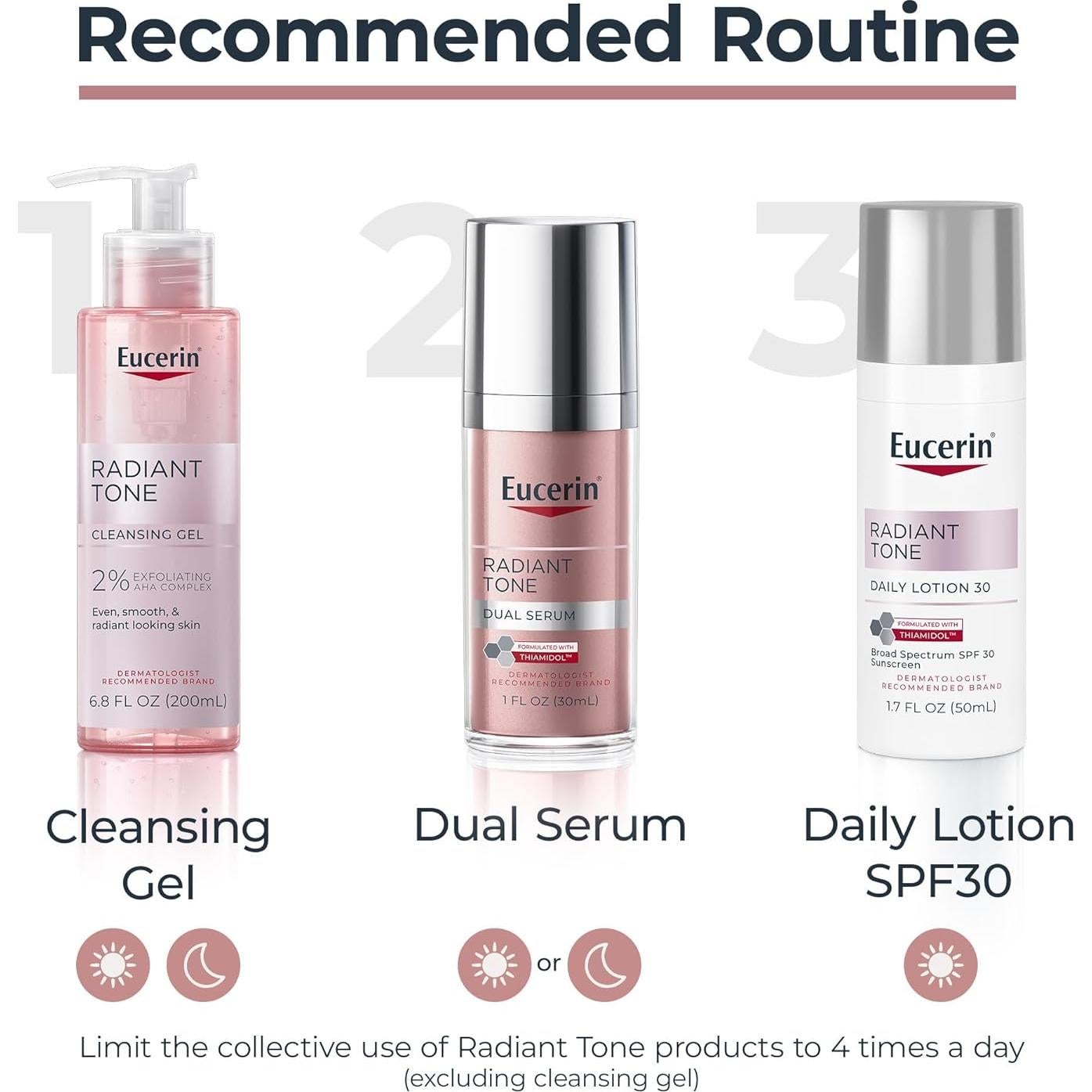 Loción Facial Diaria Eucerin Radiant Tone 50 ml SPF 30