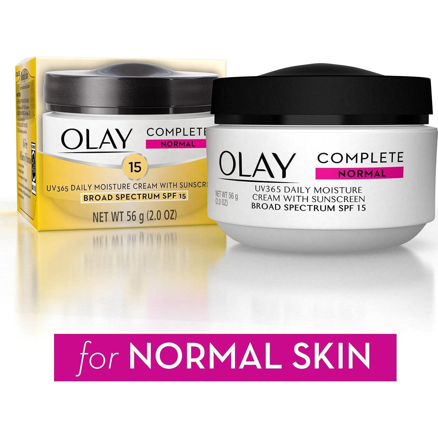 Crema Hidratante Facial Olay Complete SPF 15 Piel Normal 170g
