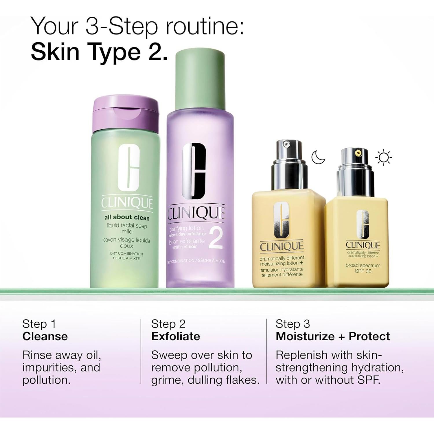 Loción Hidratante Clinique Dramáticamente Diferente+ 73.93 ml SPF 35