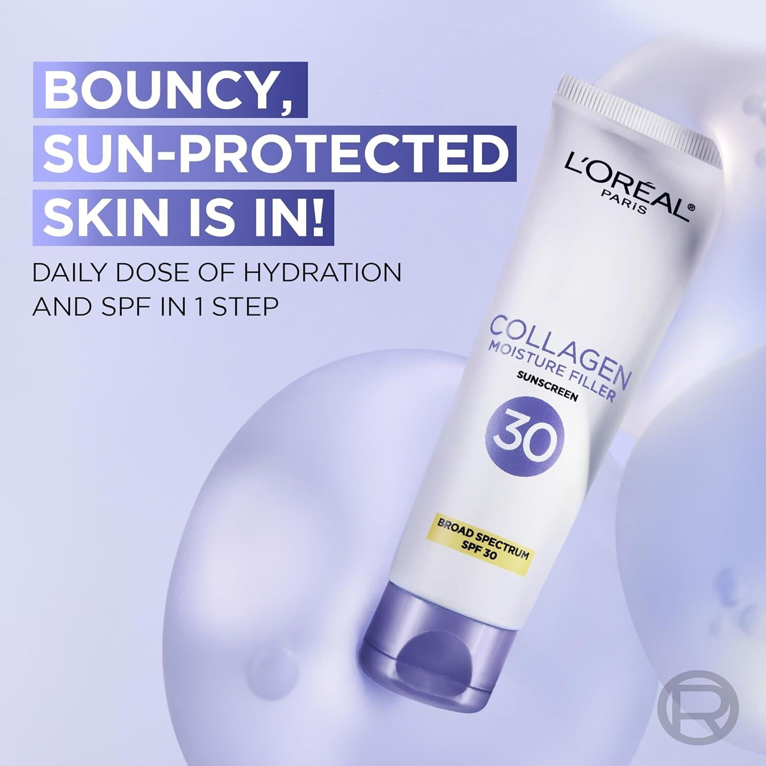 Crema Facial Hidratante L'Oreal Paris Colágeno SPF 30 48g