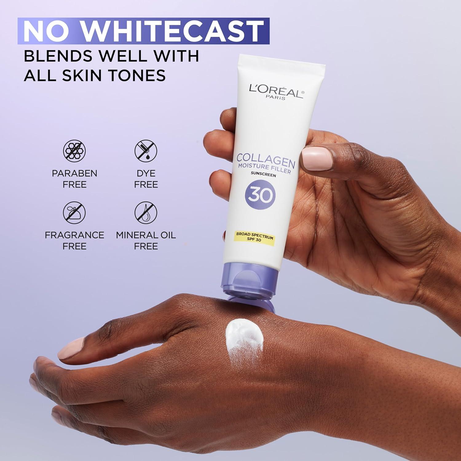 Crema Facial Hidratante L'Oreal Paris Colágeno SPF 30 48g