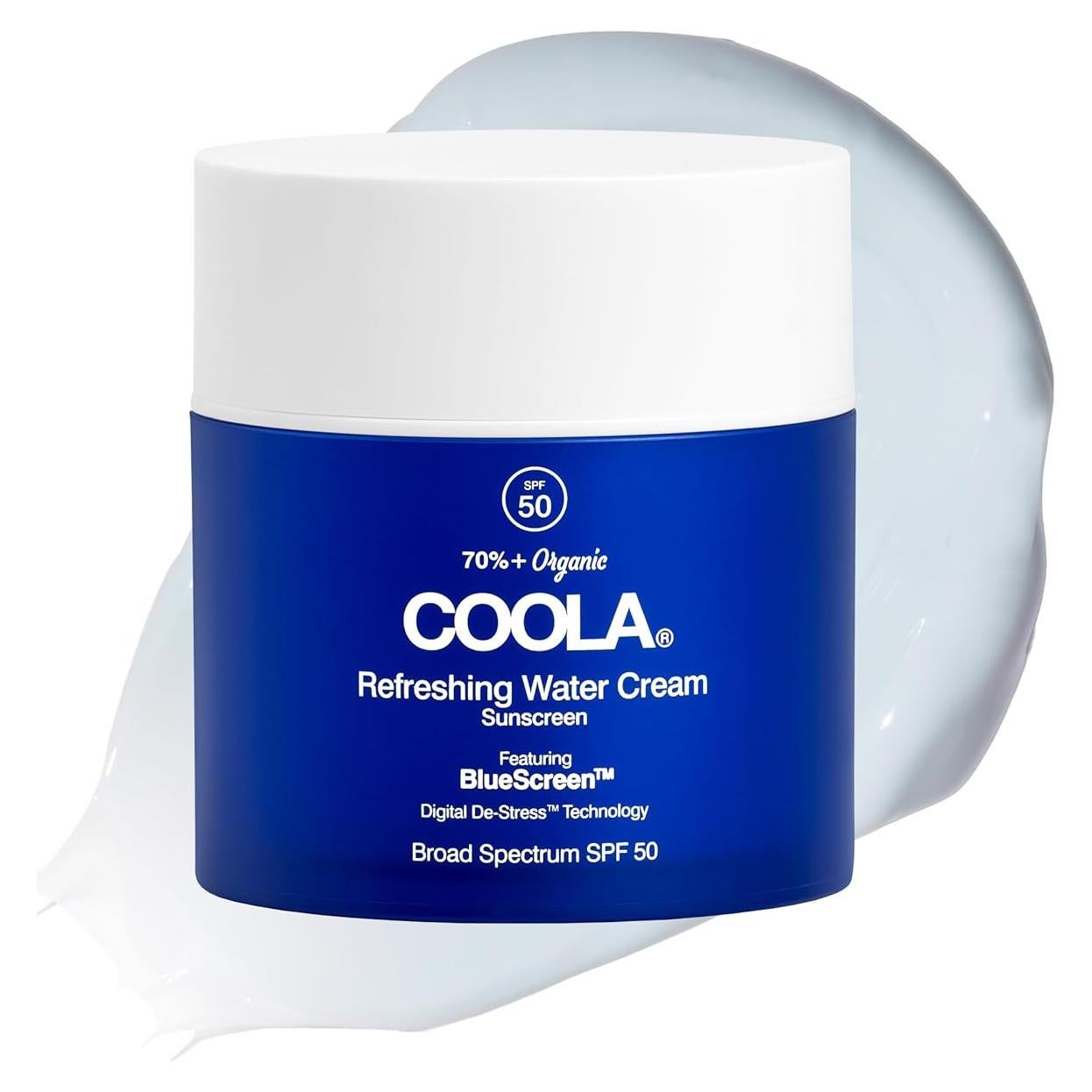 Crema Hidratante Orgánica COOLA SPF 50 con Ácido Hialurónico 44 ml