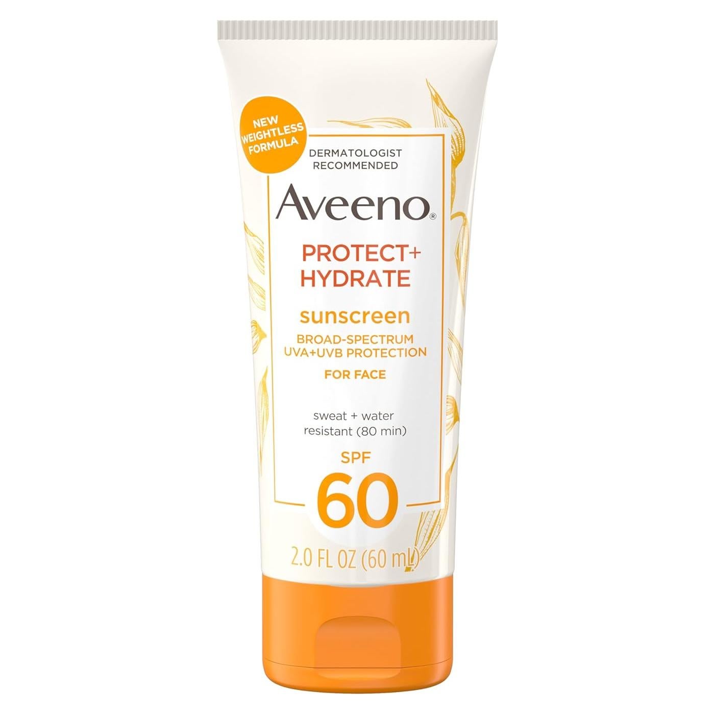Aveeno Protector Solar Facial SPF 60 59 ml Piel Sensible