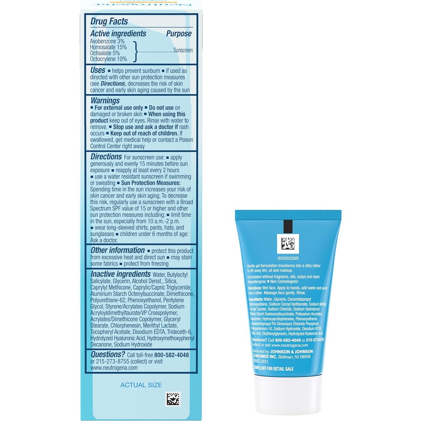 Neutrogena Hydro Boost Hidratante Facial 50 ml SPF 50