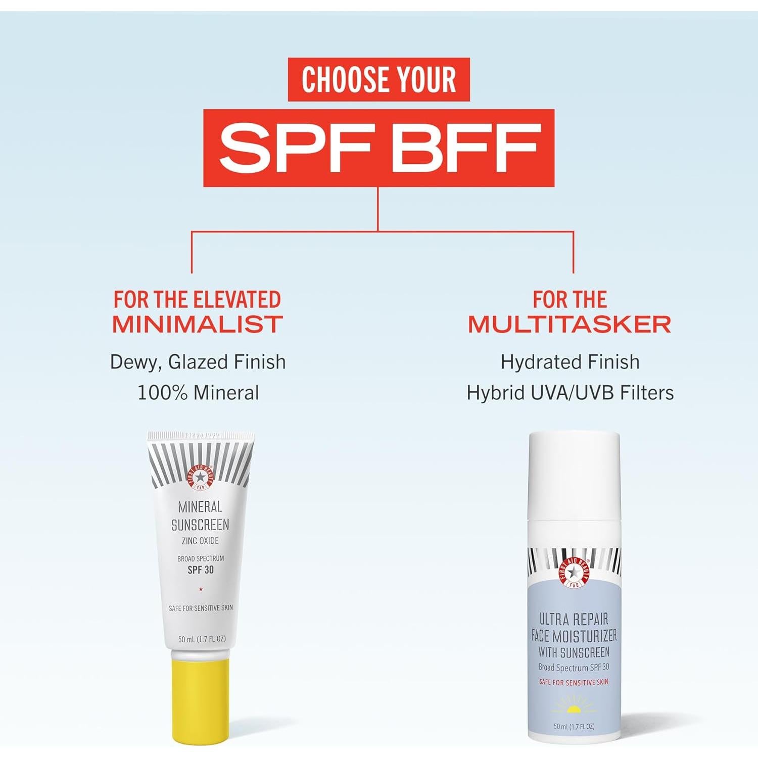 Hidratante Facial First Aid Beauty con Protector Solar SPF 30 - 48.2 g