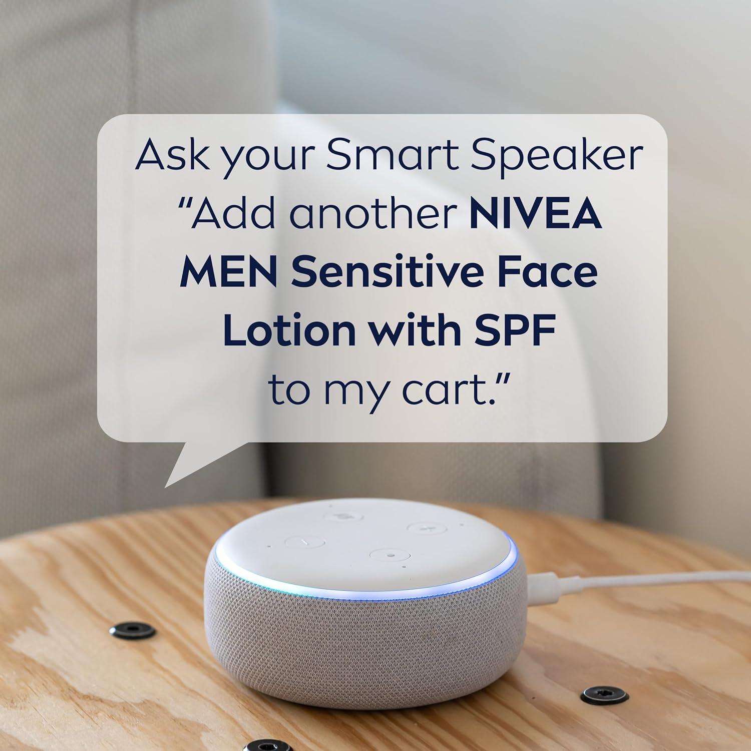 NIVEA MEN Loción Facial Sensible SPF 15 - 3 Tubos 74 ml